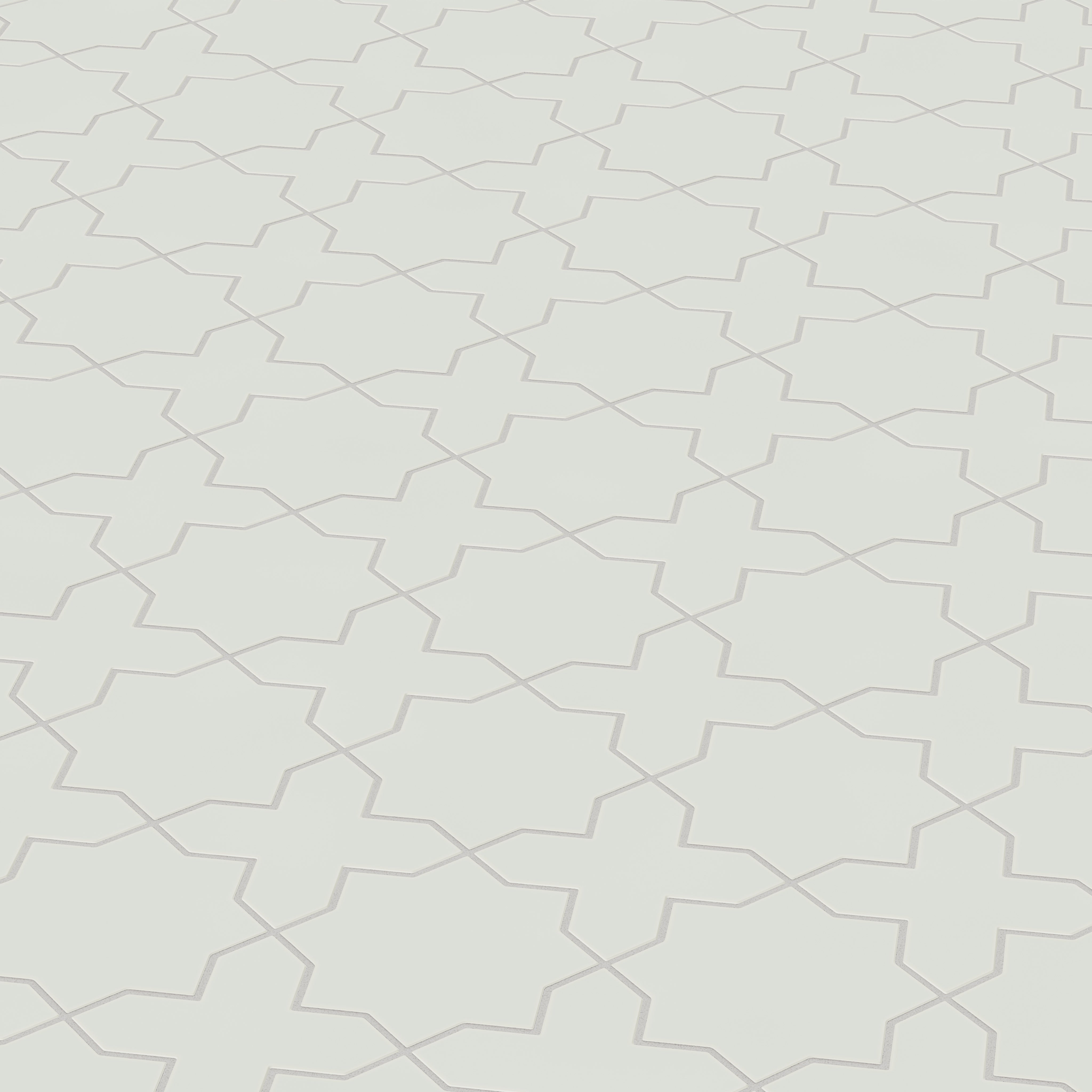 Star & Cross Original Ceramic Tile in Overcast Matte