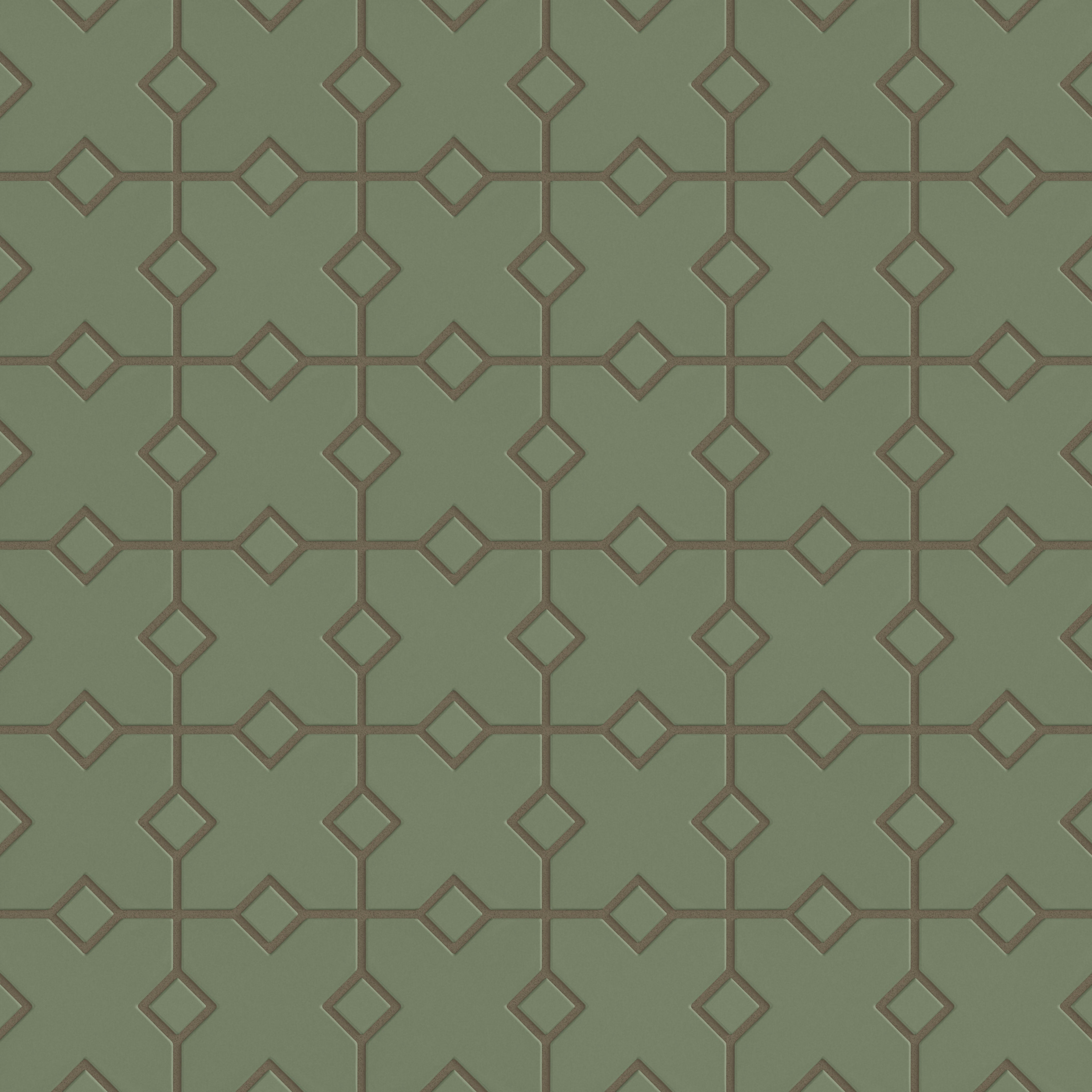 Hacienda Sheeted Original Ceramic Tile in Peabody Matte