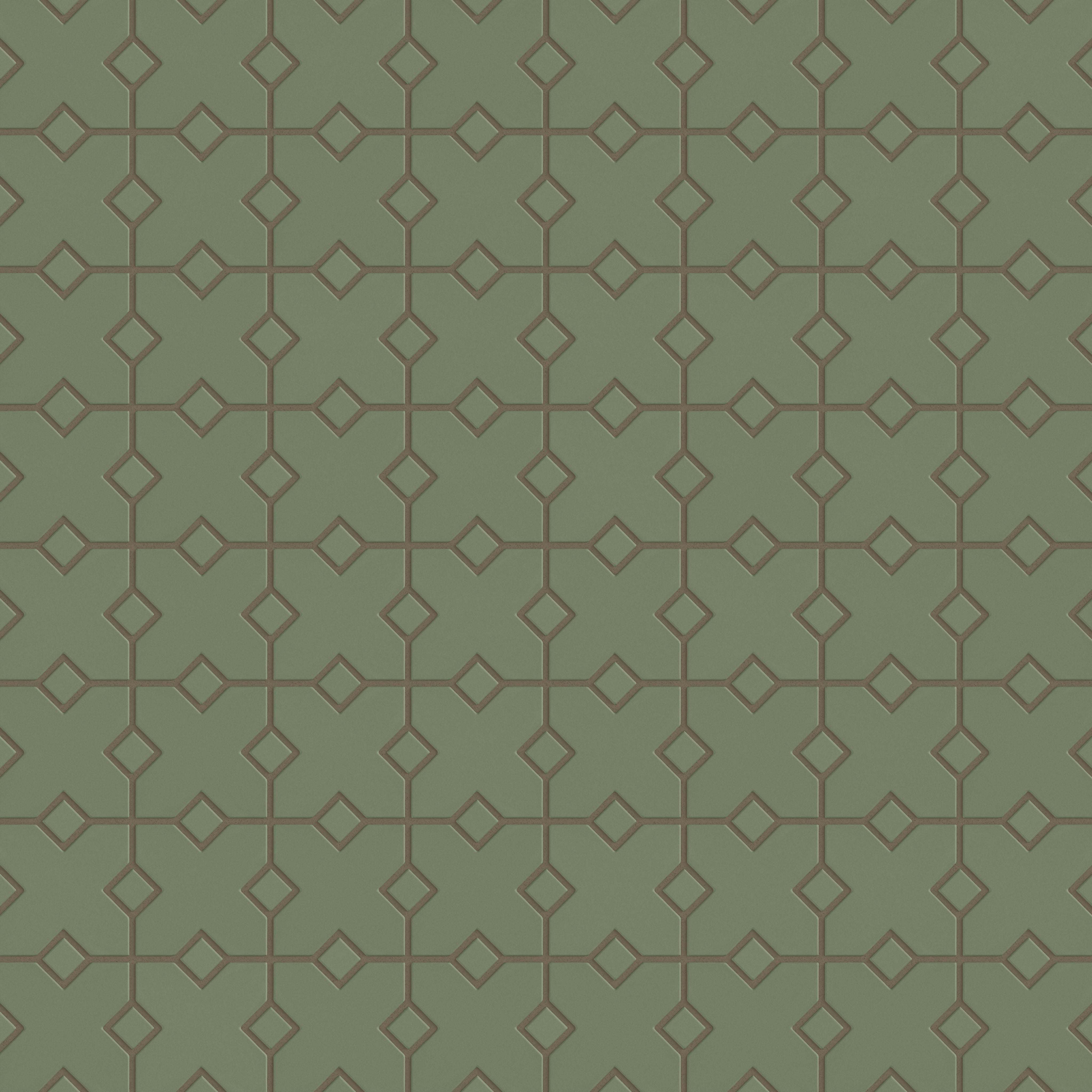 Hacienda Sheeted Original Ceramic Tile in Peabody Matte
