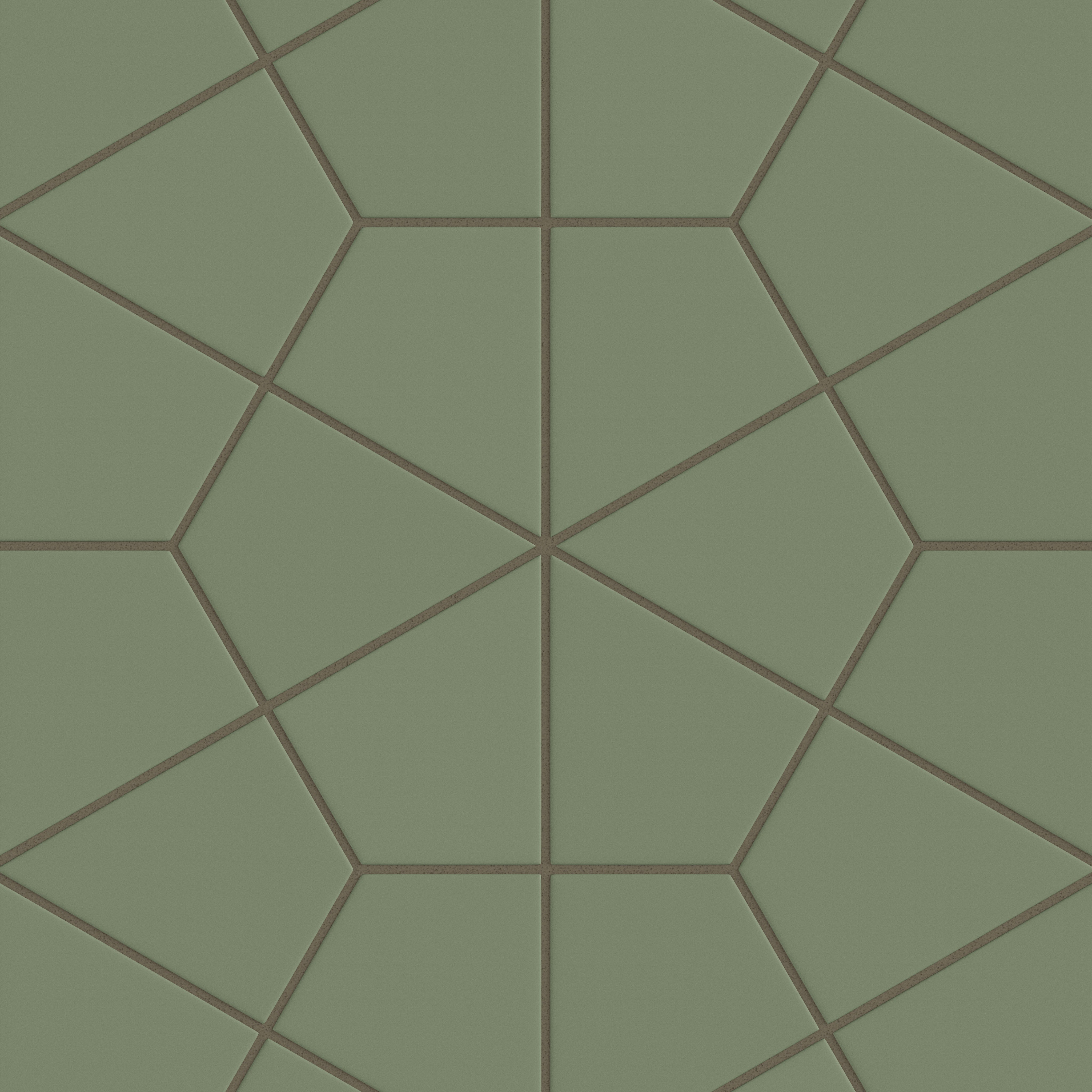 Hexite Original Ceramic Tile in Peabody Matte