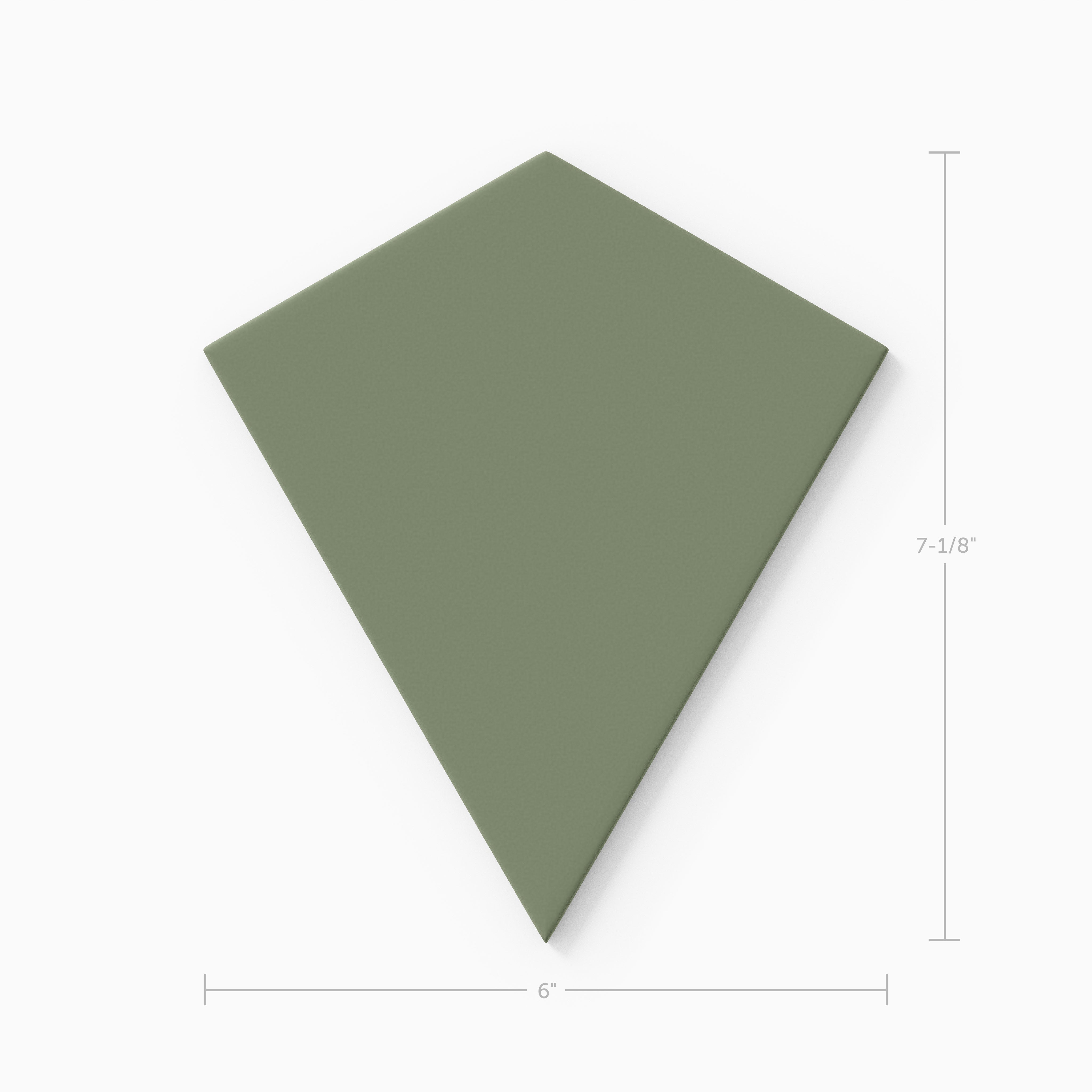 Hexite Original Ceramic Tile in Peabody Matte