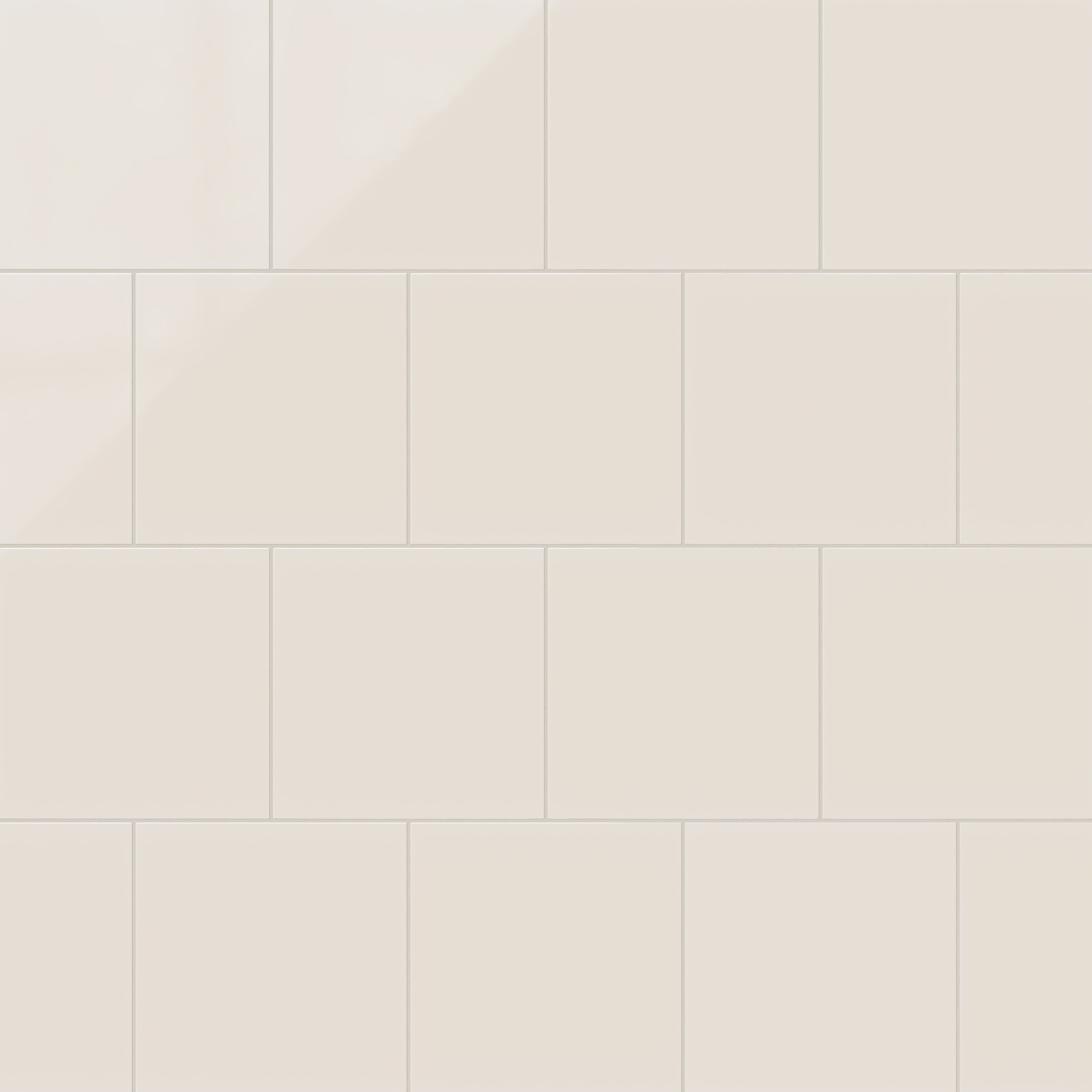 12x12 Natural Press Ceramic Tile in Pearl Gloss