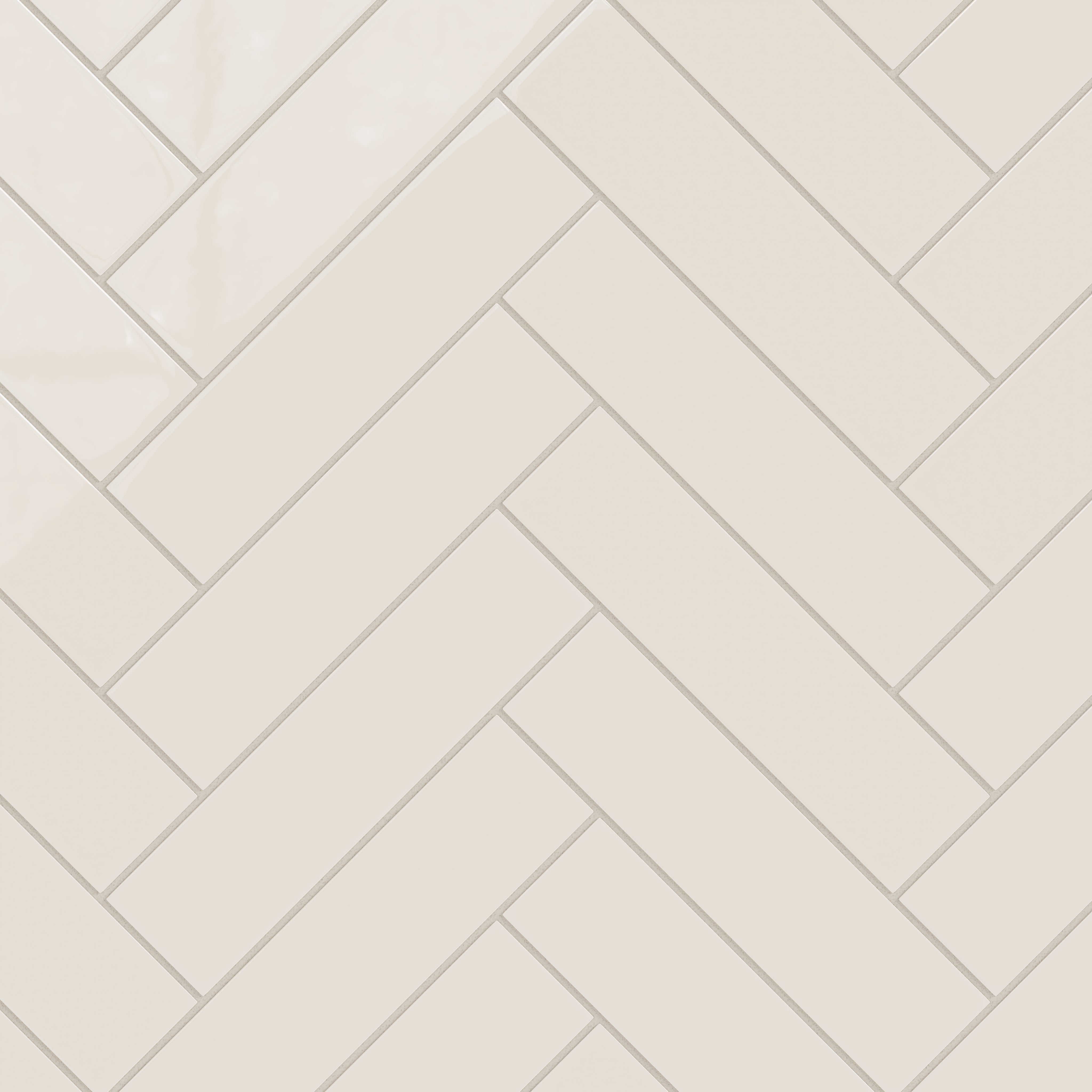 3x12 Natural Press Ceramic Tile in Pearl Gloss