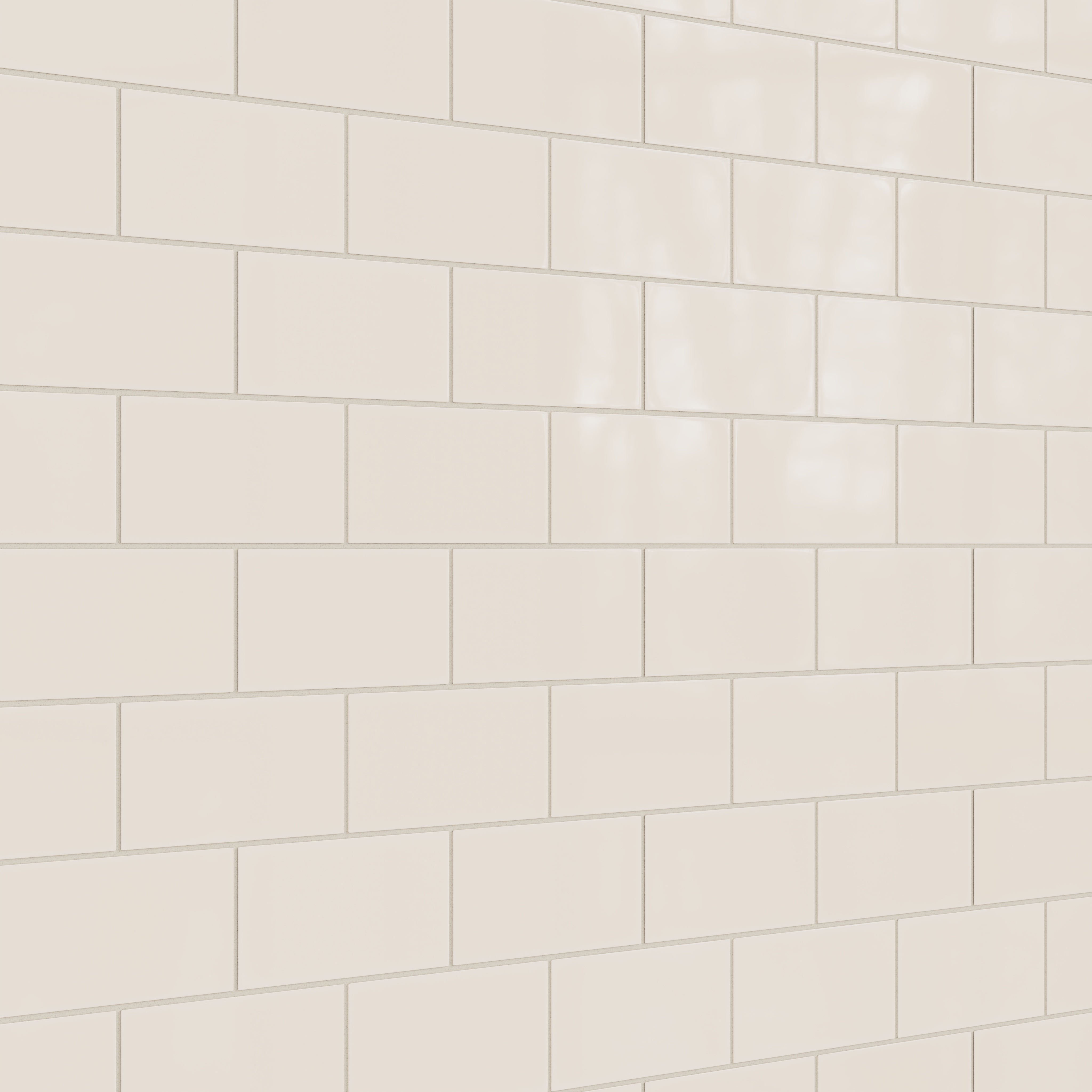 4x8 Natural Press Ceramic Tile in Pearl Gloss