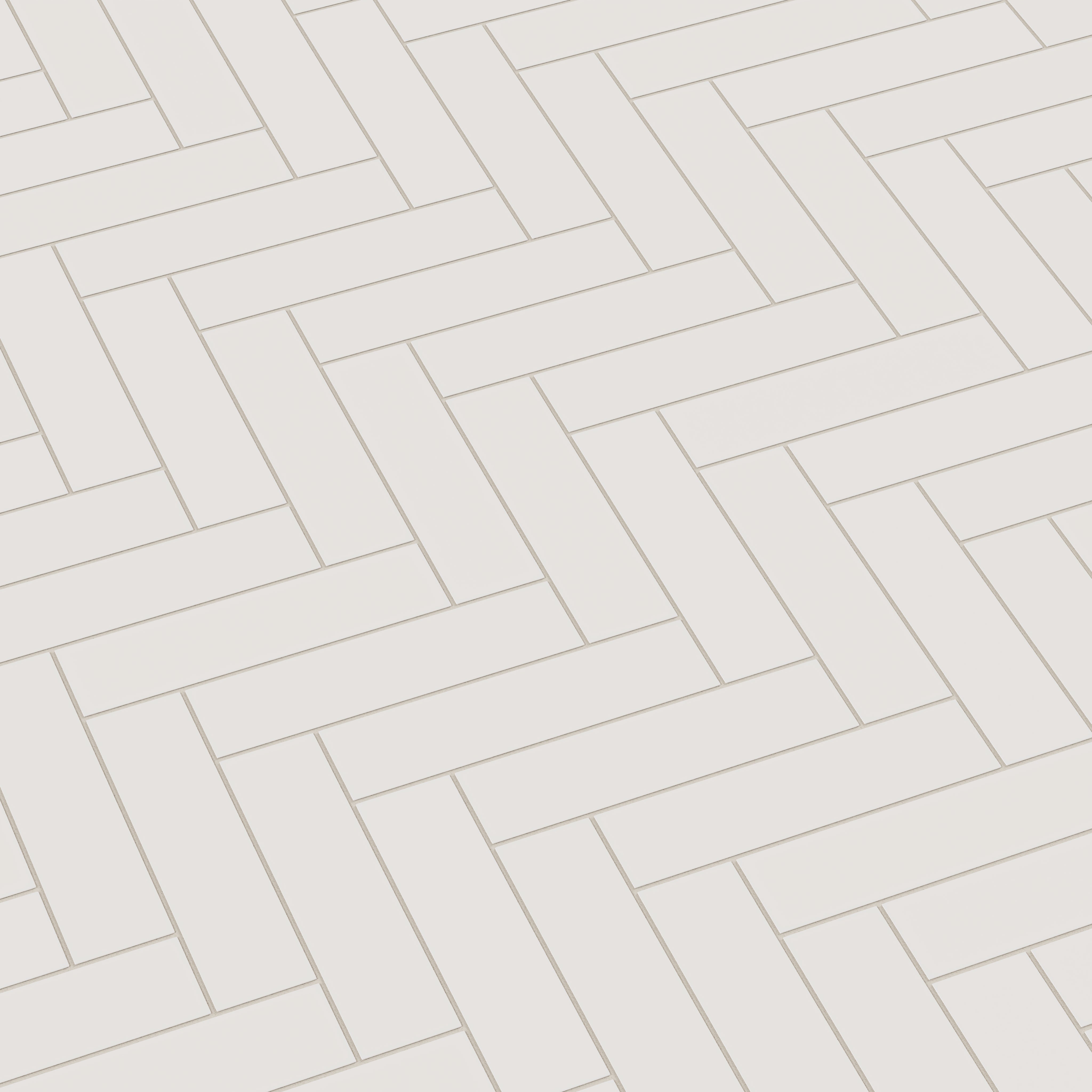 3x12 Natural Press Ceramic Tile in Pearl Matte