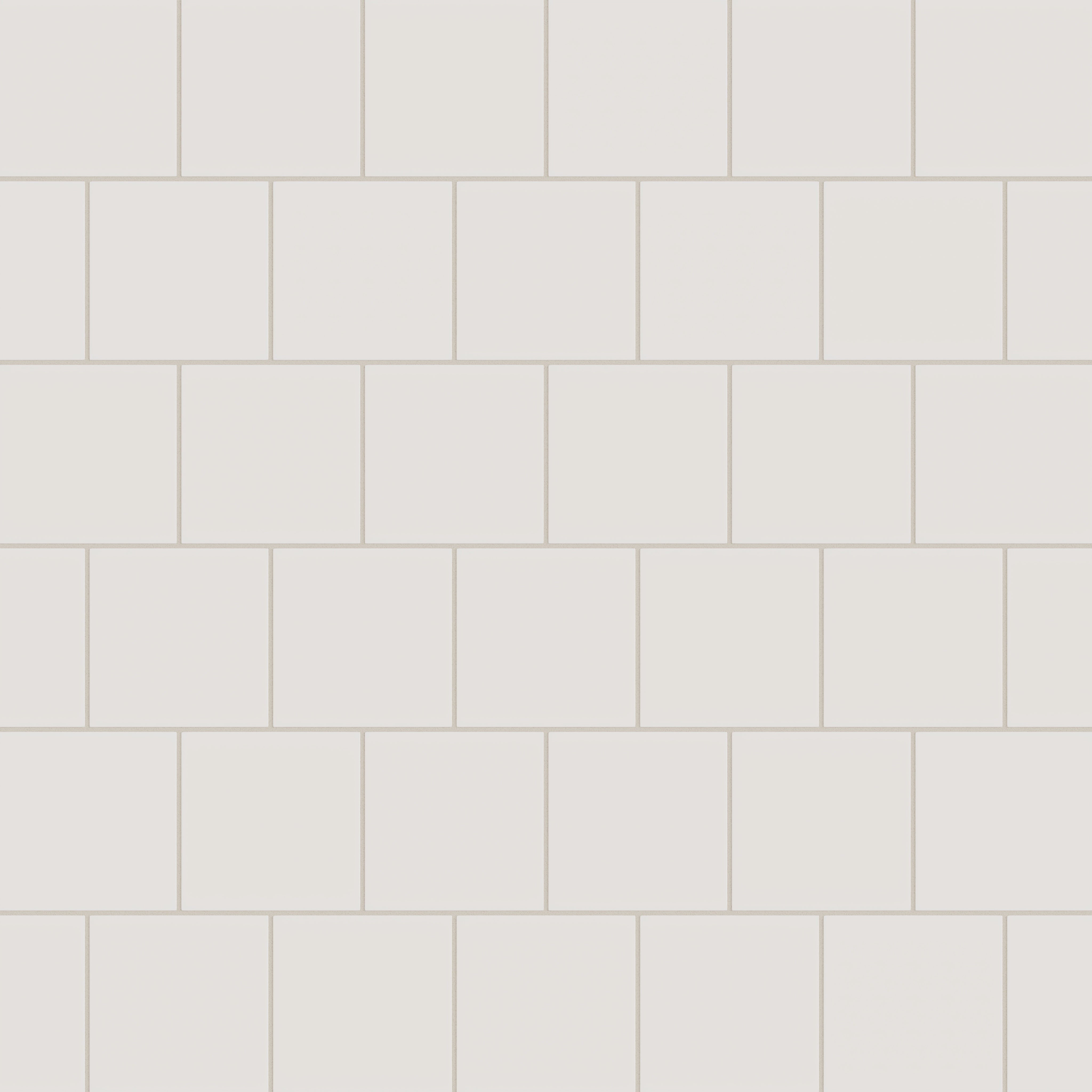 6x6 Natural Press Ceramic Tile in Pearl Matte