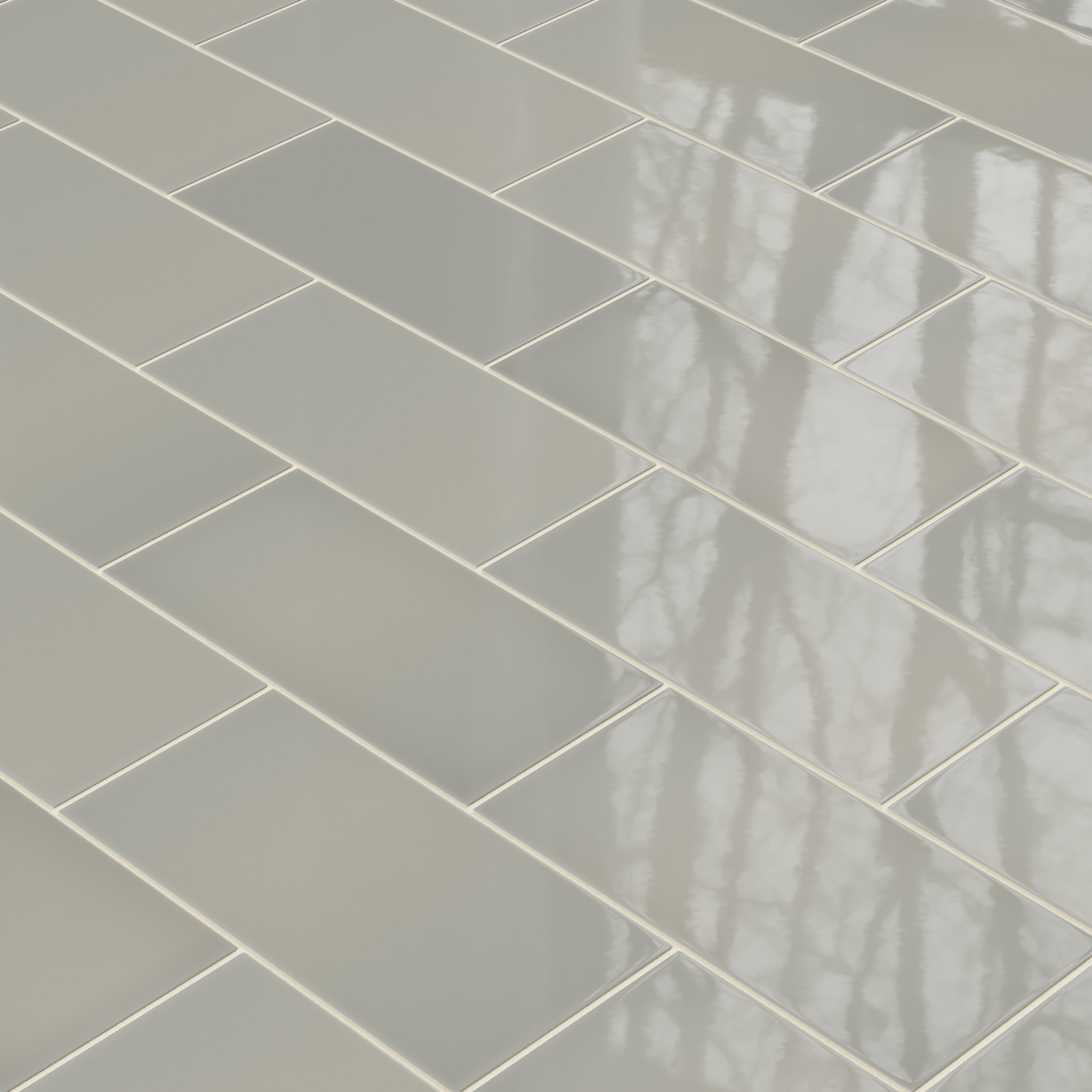 6x12 Natural Press Ceramic Tile in Puget Sound Gloss
