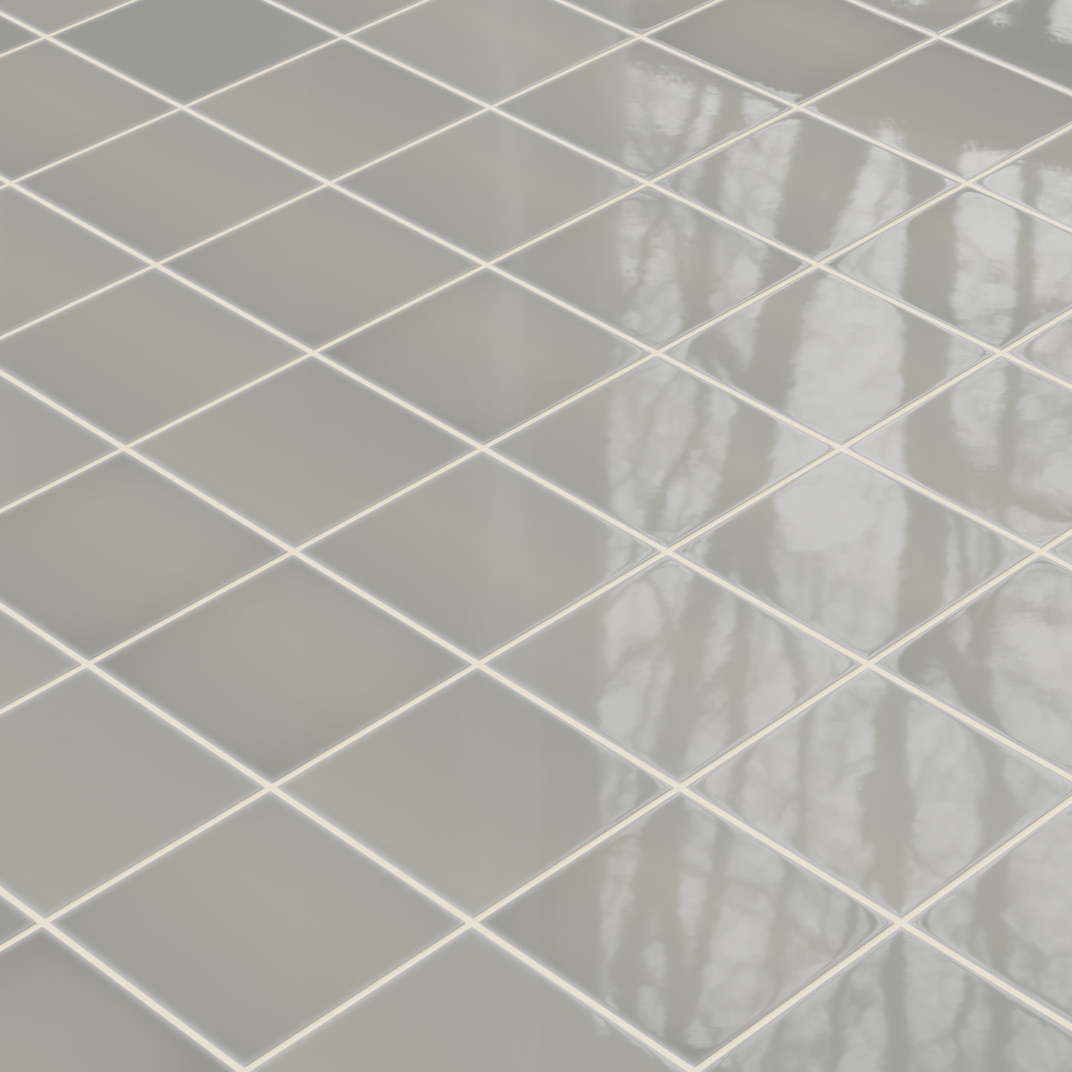 6x6 Natural Press Ceramic Tile in Puget Sound Gloss
