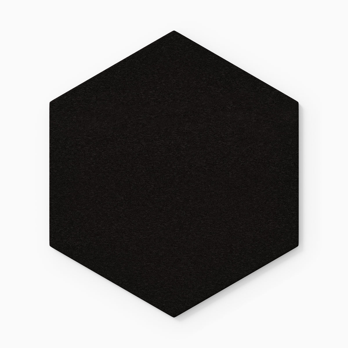 8" Hexagon Original Ceramic Tile in Raven Matte