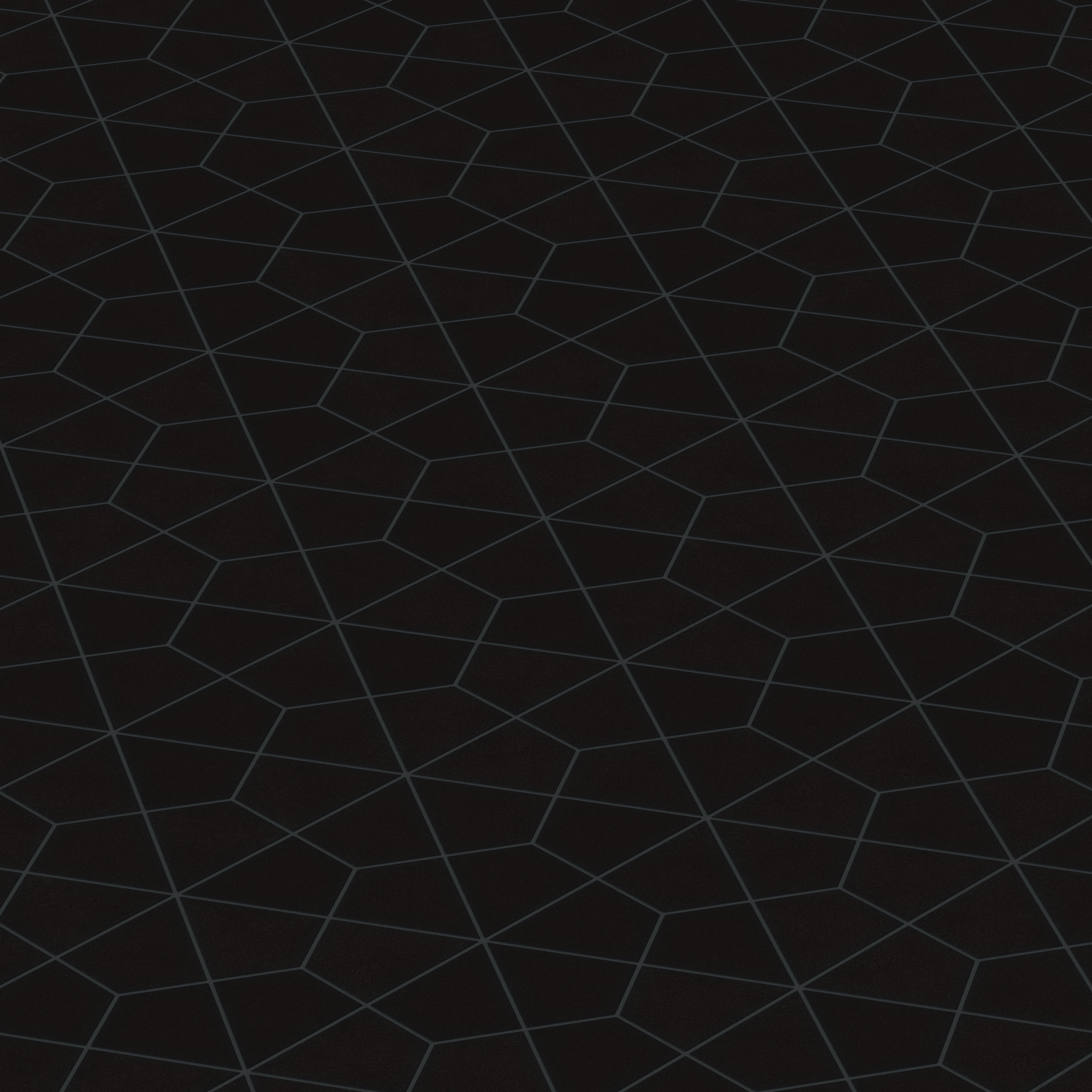Hexite Original Ceramic Tile in Raven Matte