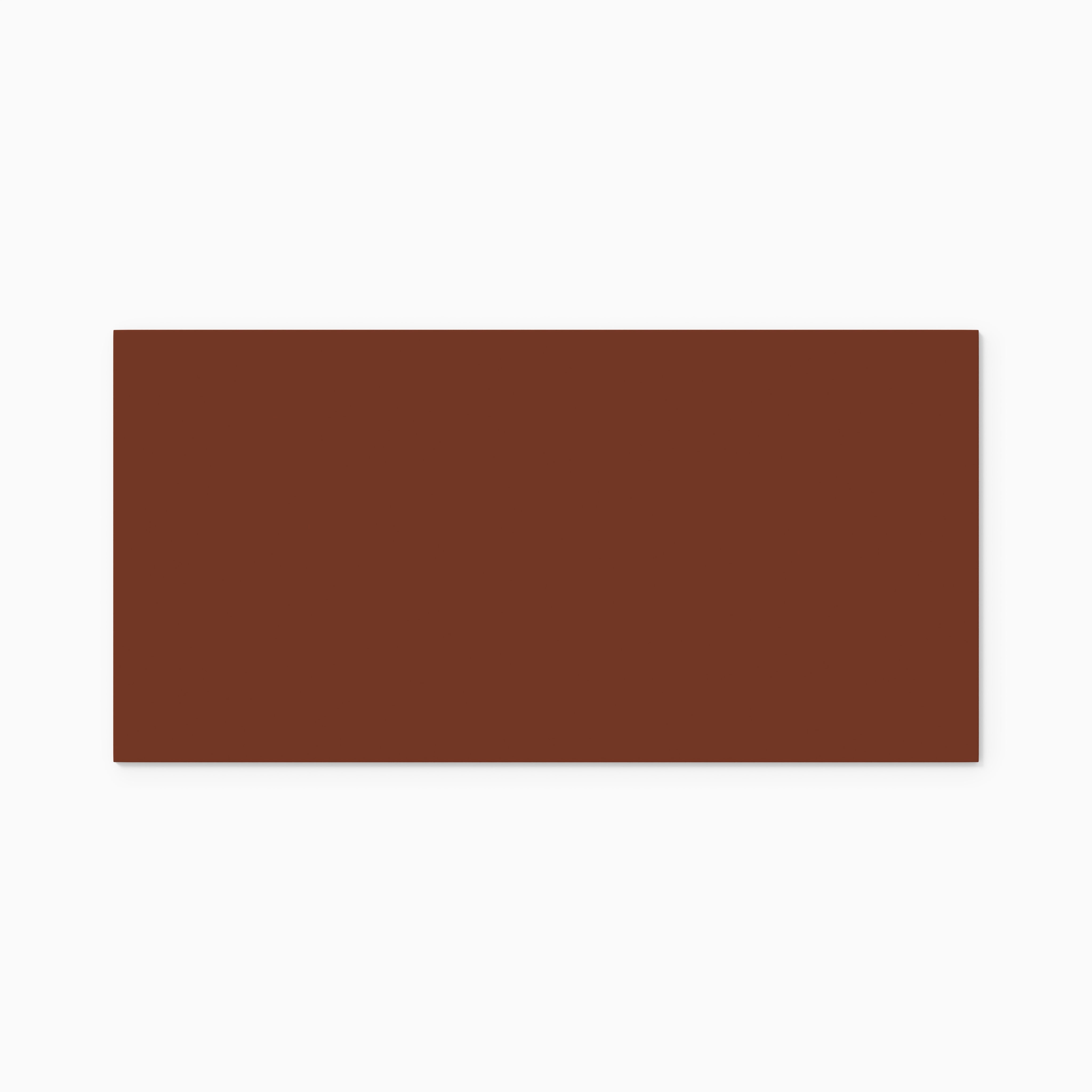 12x24 Natural Press Ceramic Tile in Red Iron Oxide Gloss