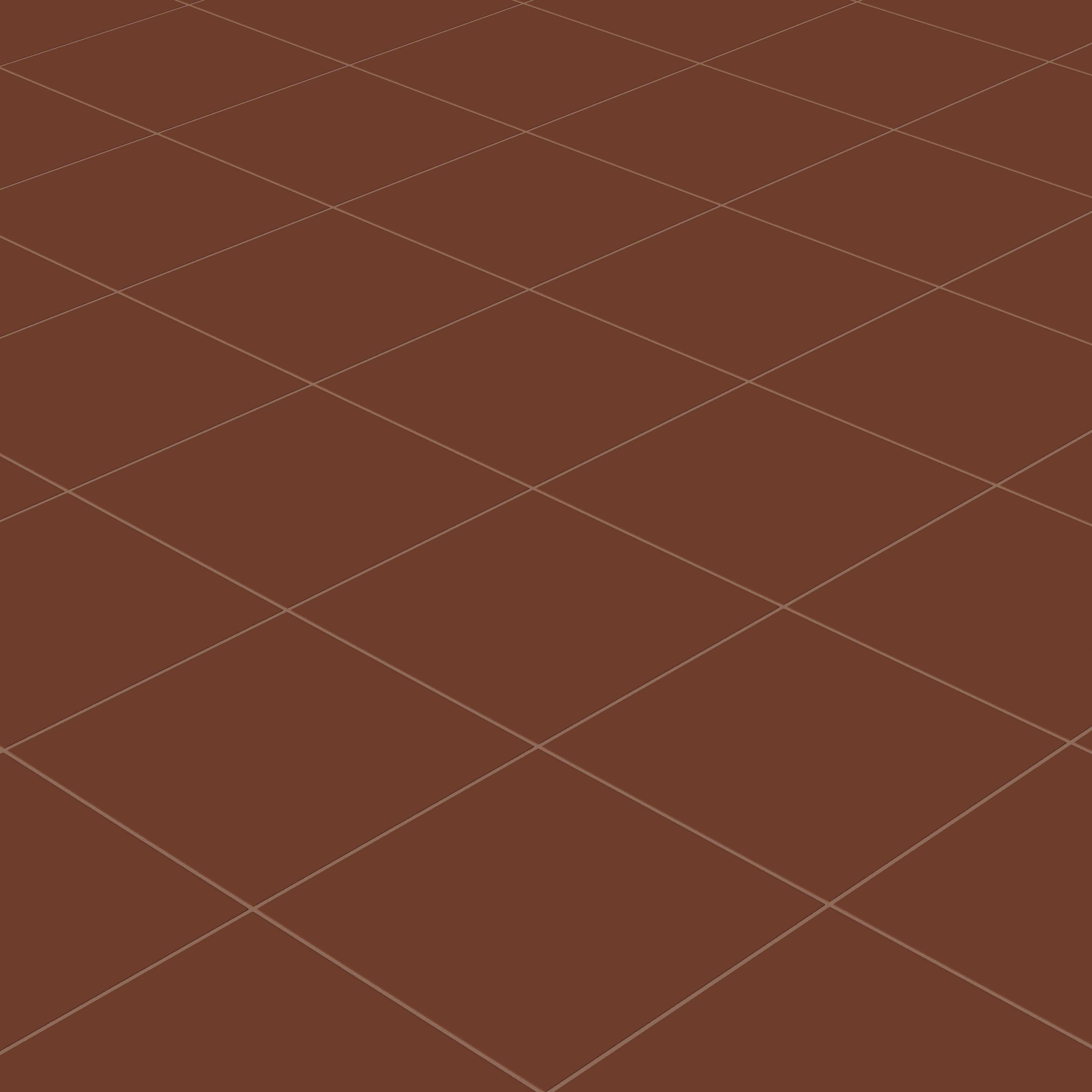 12x12 Natural Press Ceramic Tile in Red Iron Oxide Matte