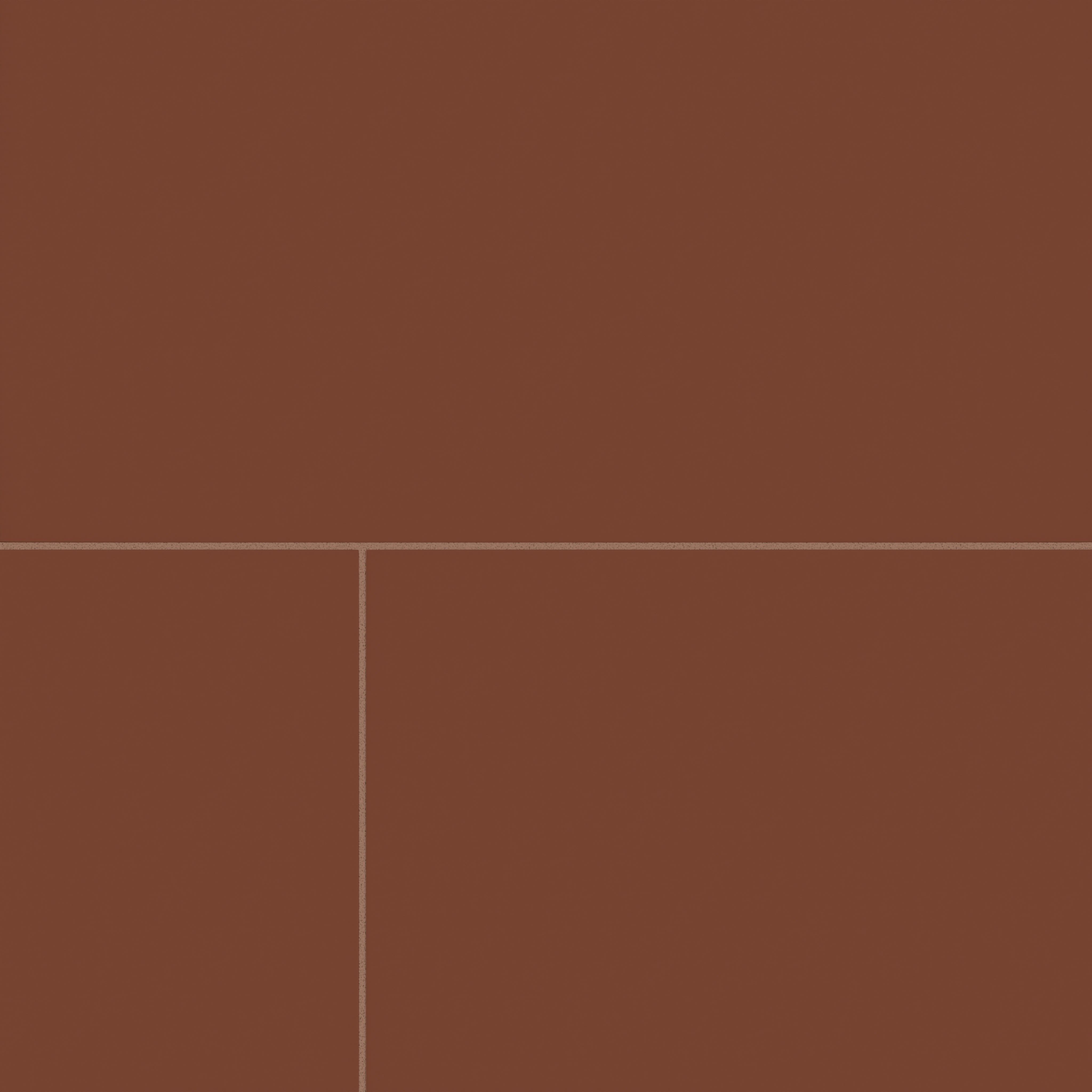 12x24 Natural Press Ceramic Tile in Red Iron Oxide Matte