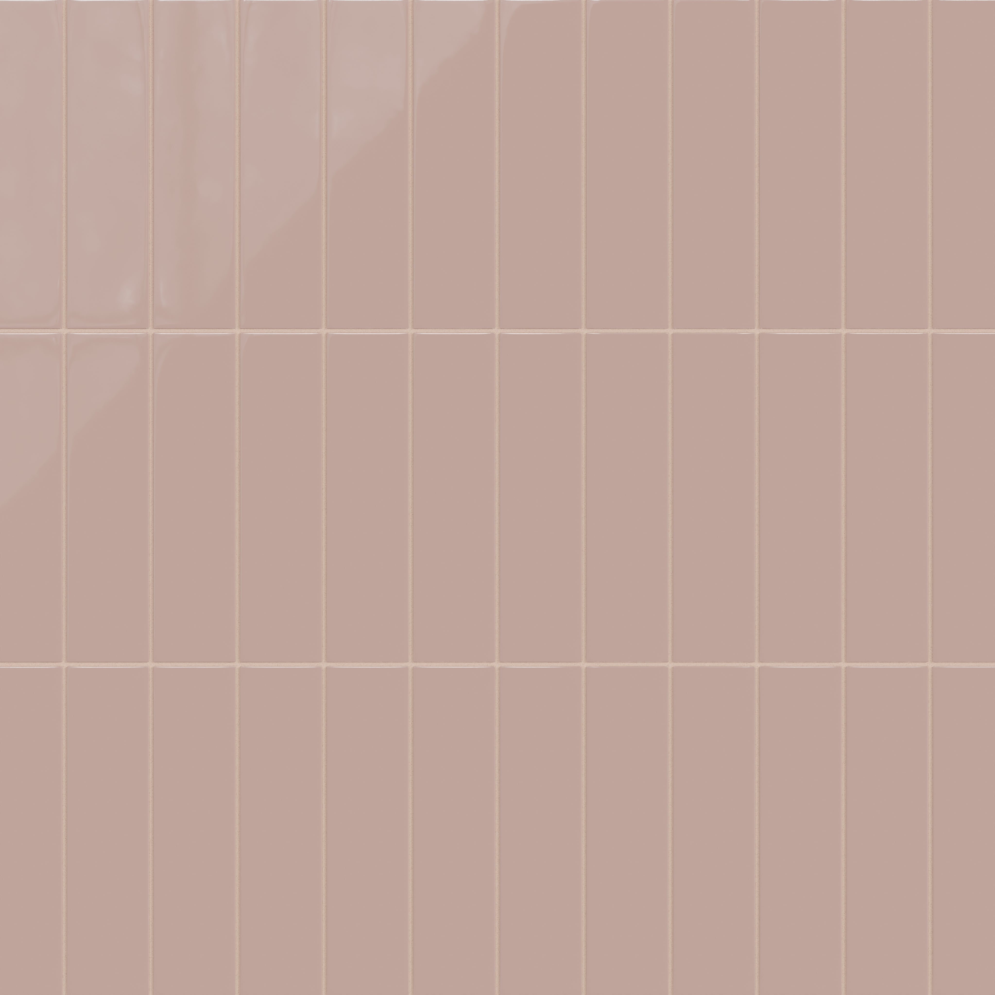 3x12 Natural Press Ceramic Tile in Red Jasper Gloss