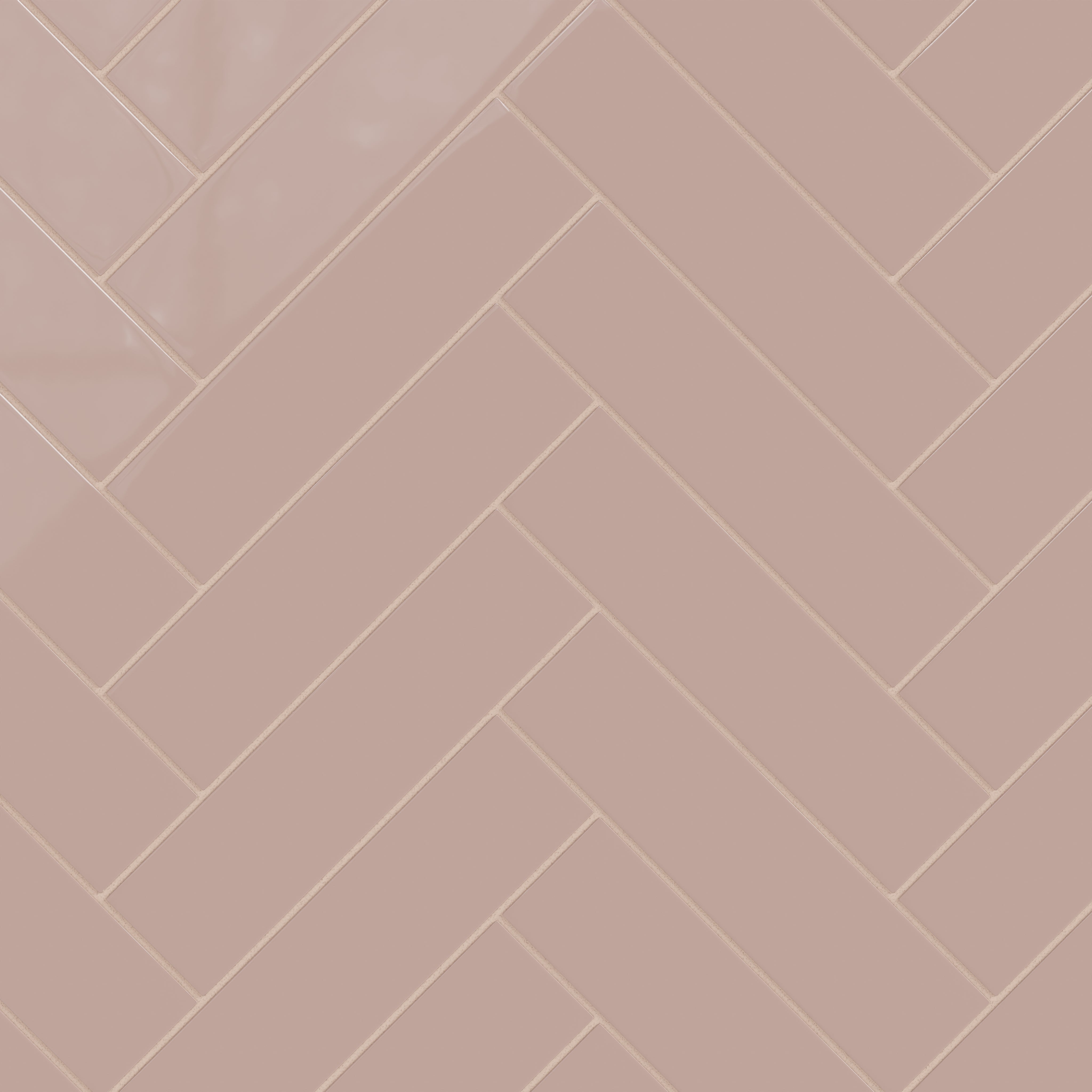 3x12 Natural Press Ceramic Tile in Red Jasper Gloss
