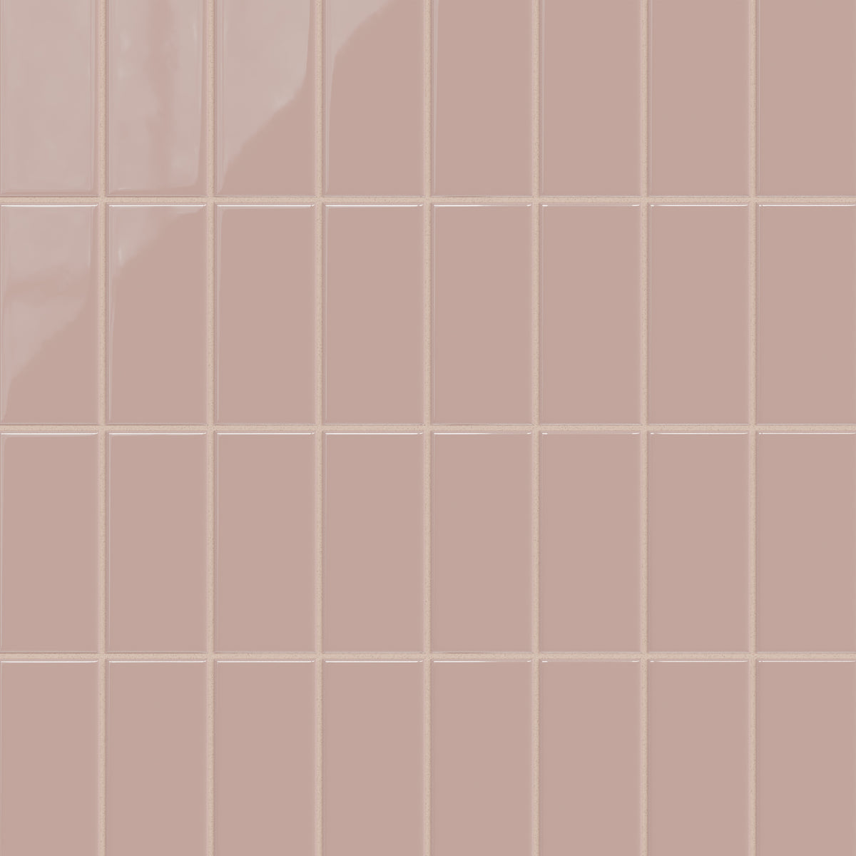 3x6 Natural Press Ceramic Tile in Red Jasper Gloss