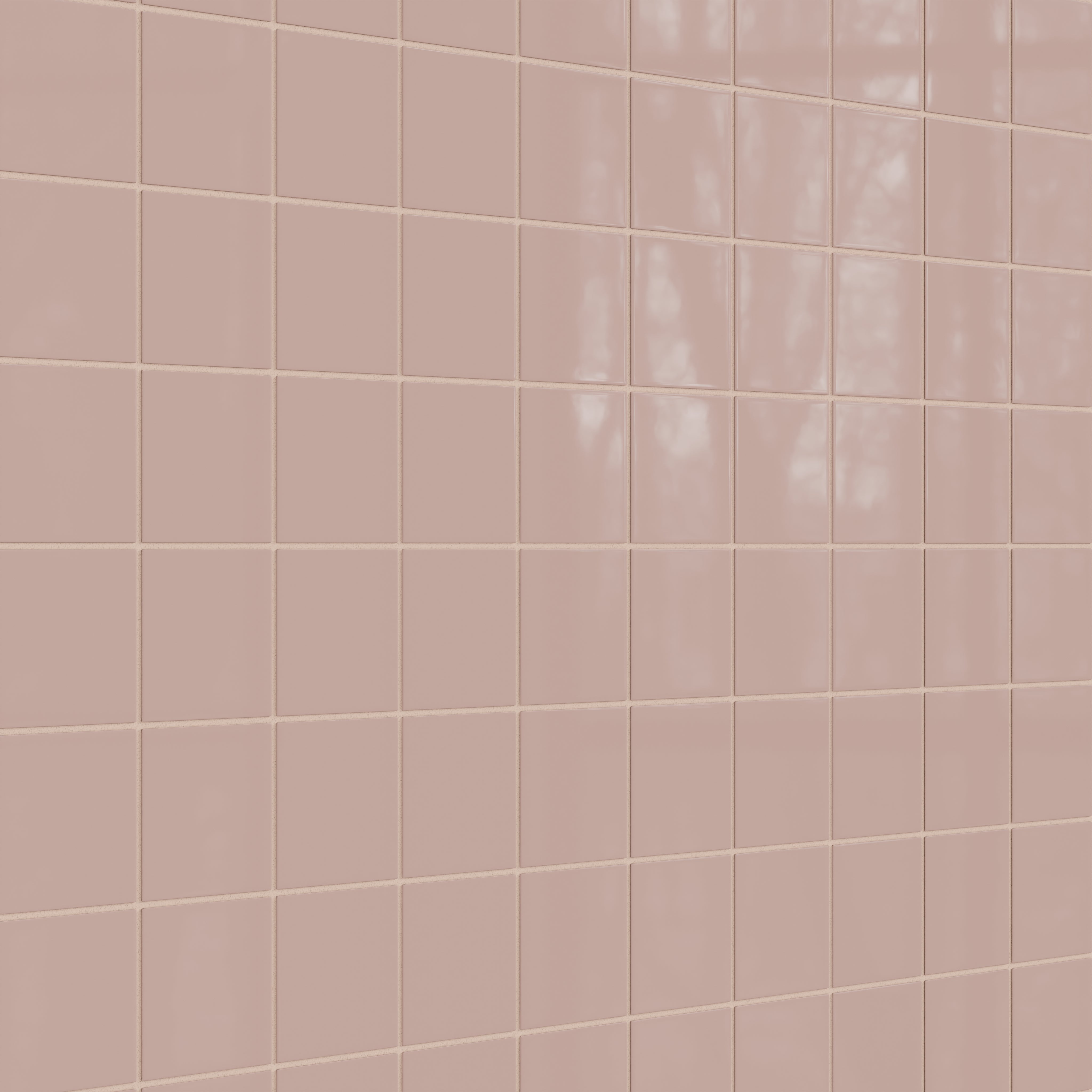 4x4 Natural Press Ceramic Tile in Red Jasper Gloss