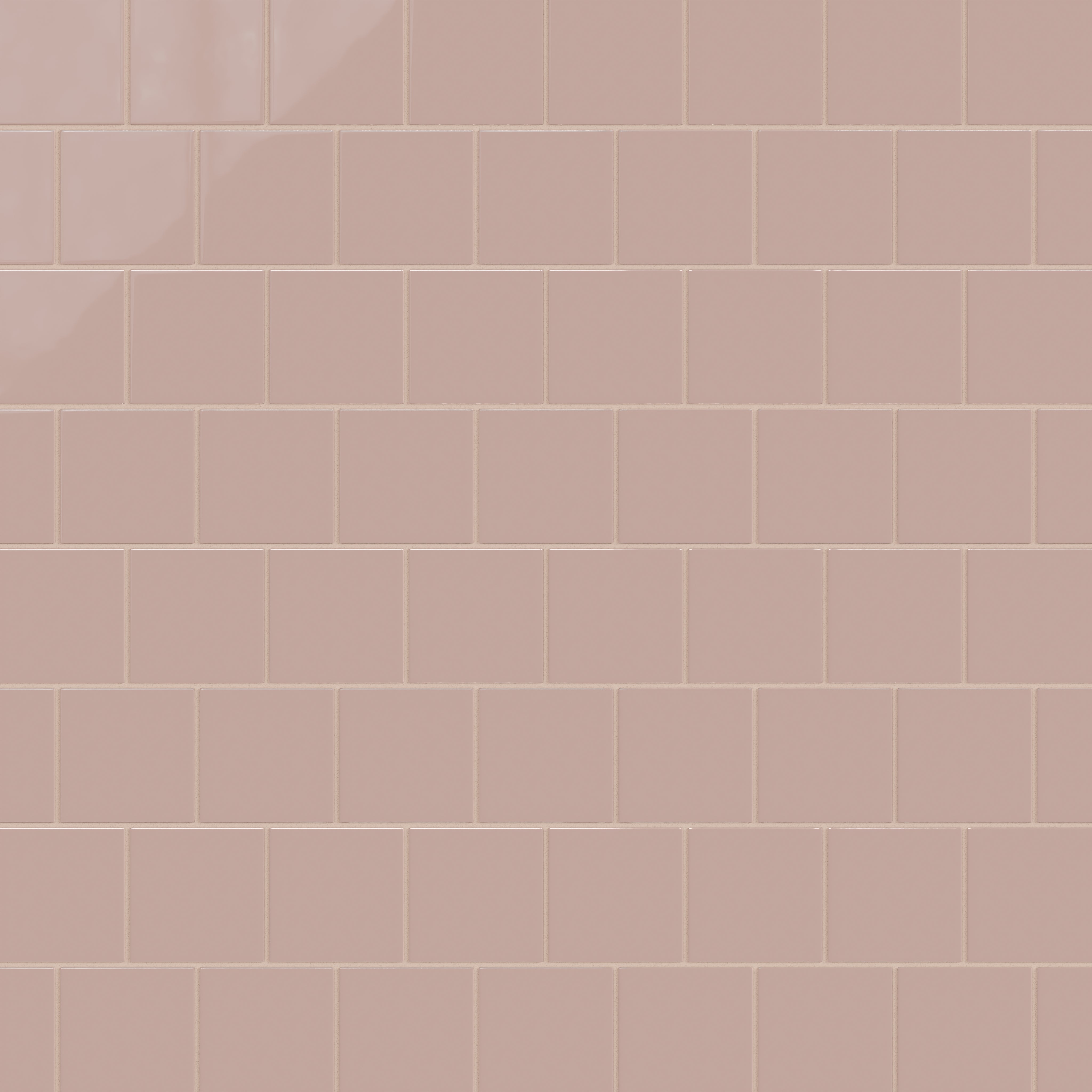 4x4 Natural Press Ceramic Tile in Red Jasper Gloss