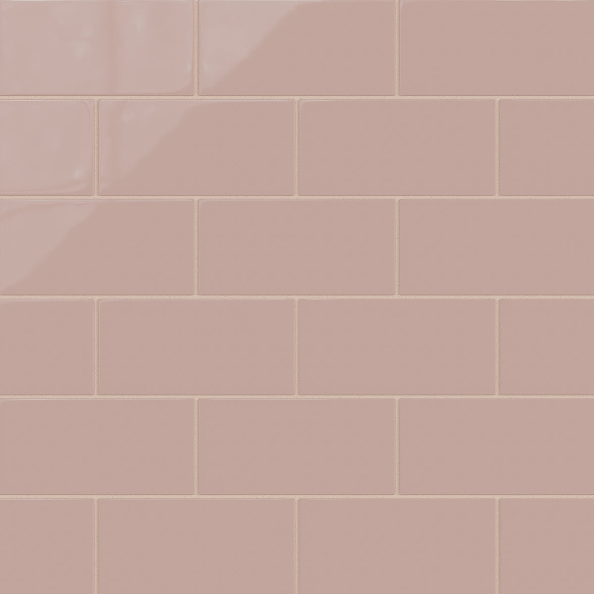 4x8 Natural Press Ceramic Tile in Red Jasper Gloss
