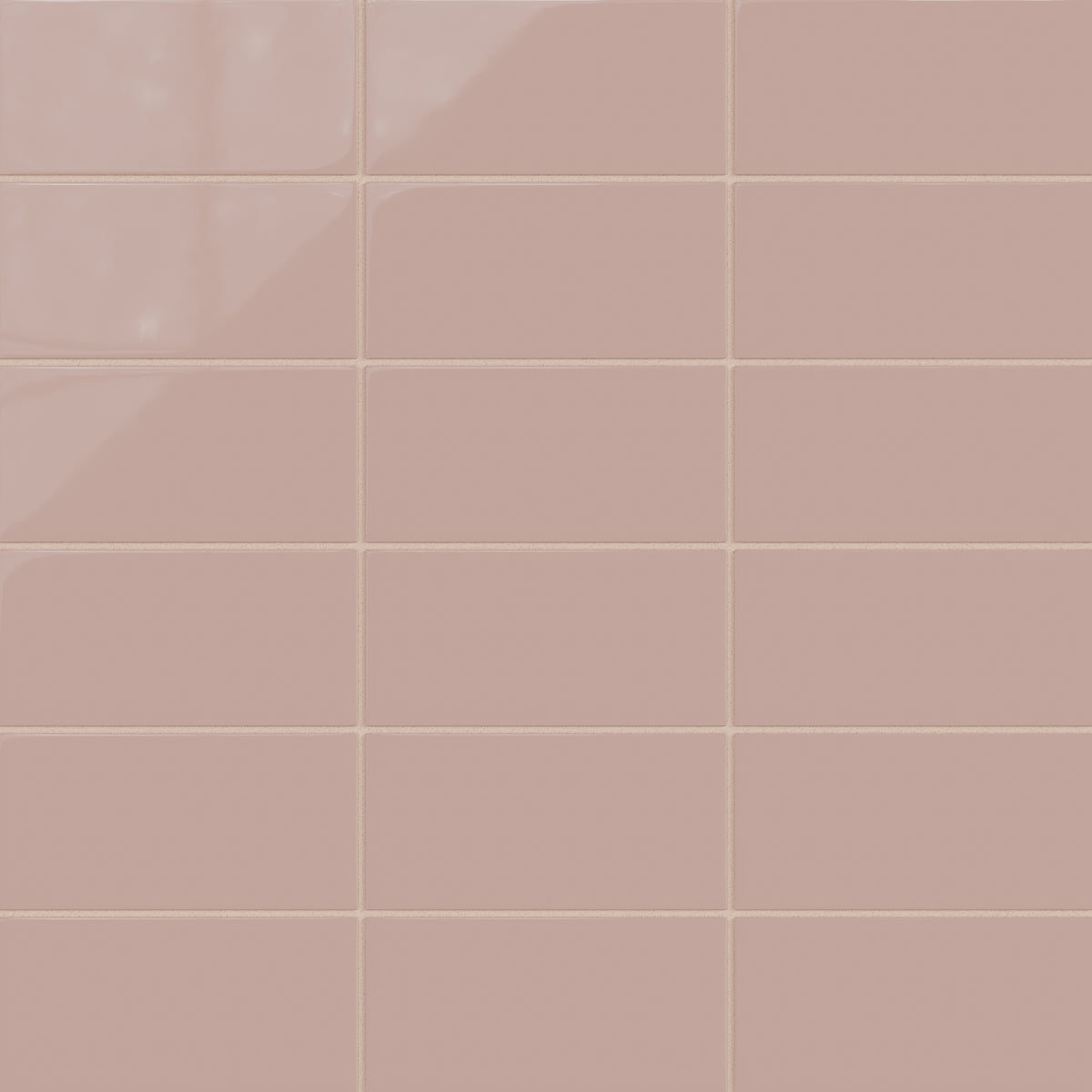 4x8 Natural Press Ceramic Tile in Red Jasper Gloss