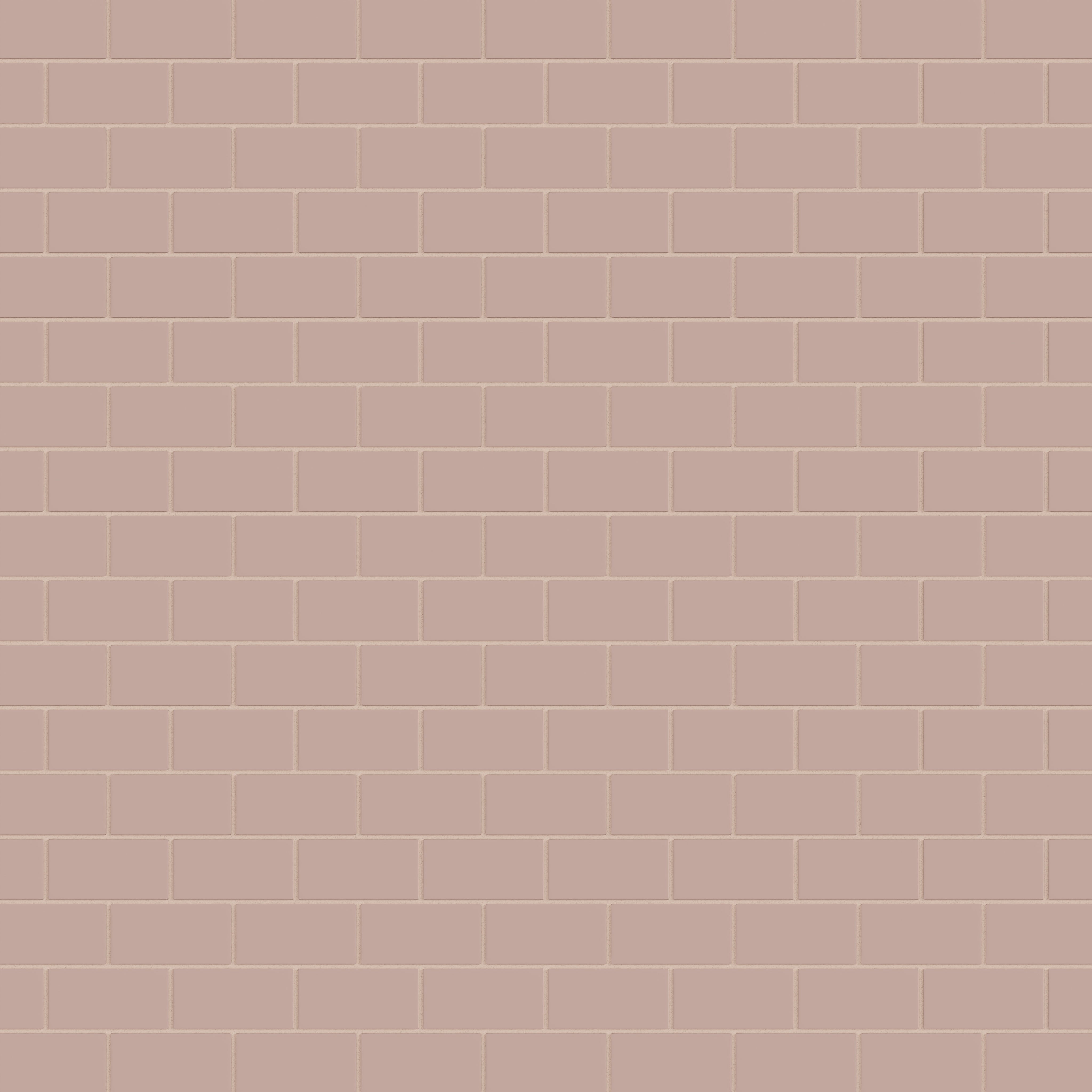 2x4 Half Offset Sheeted Natural Press Ceramic Mosaic Tile in Red Jasper Matte