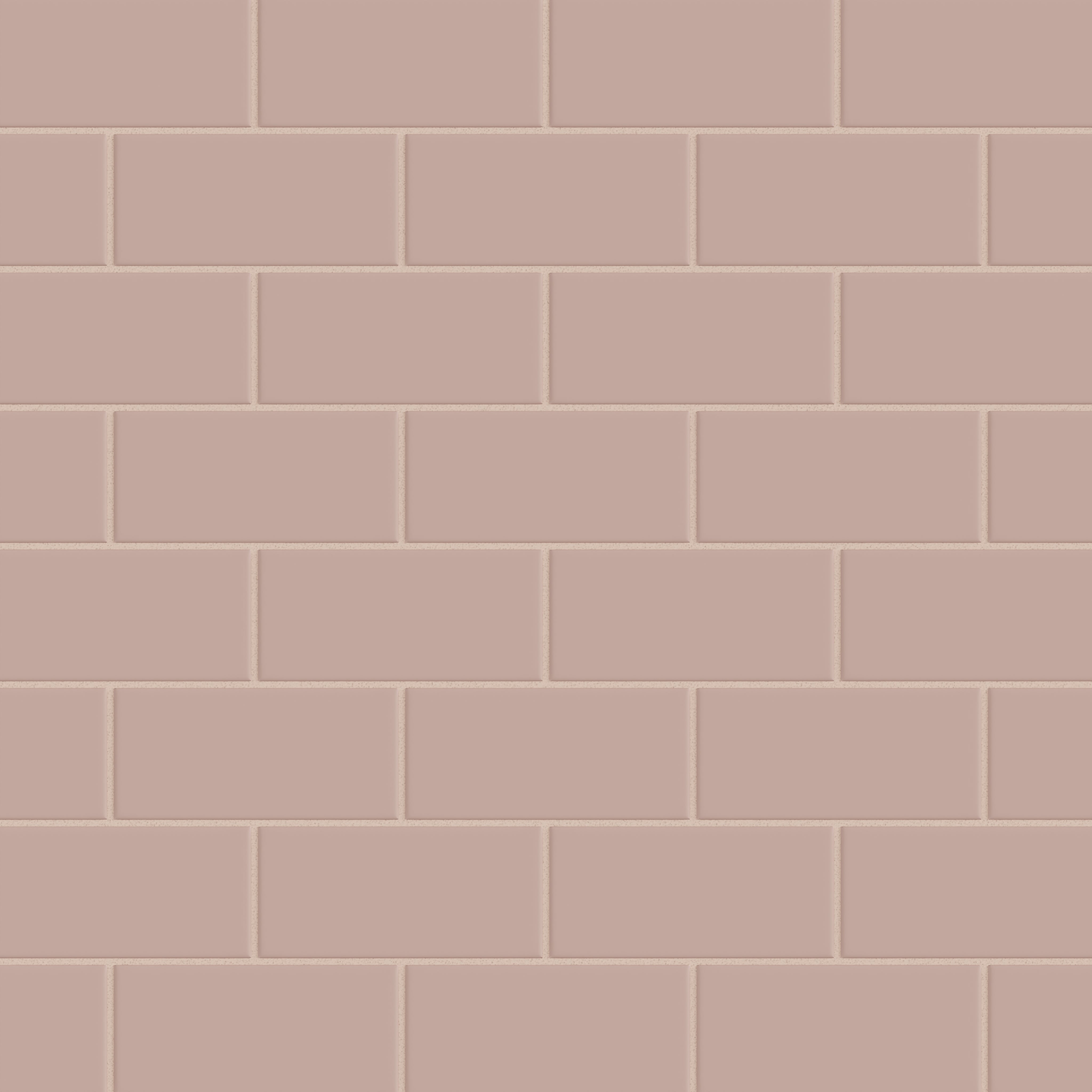 3x6 Natural Press Ceramic Tile in Red Jasper Matte