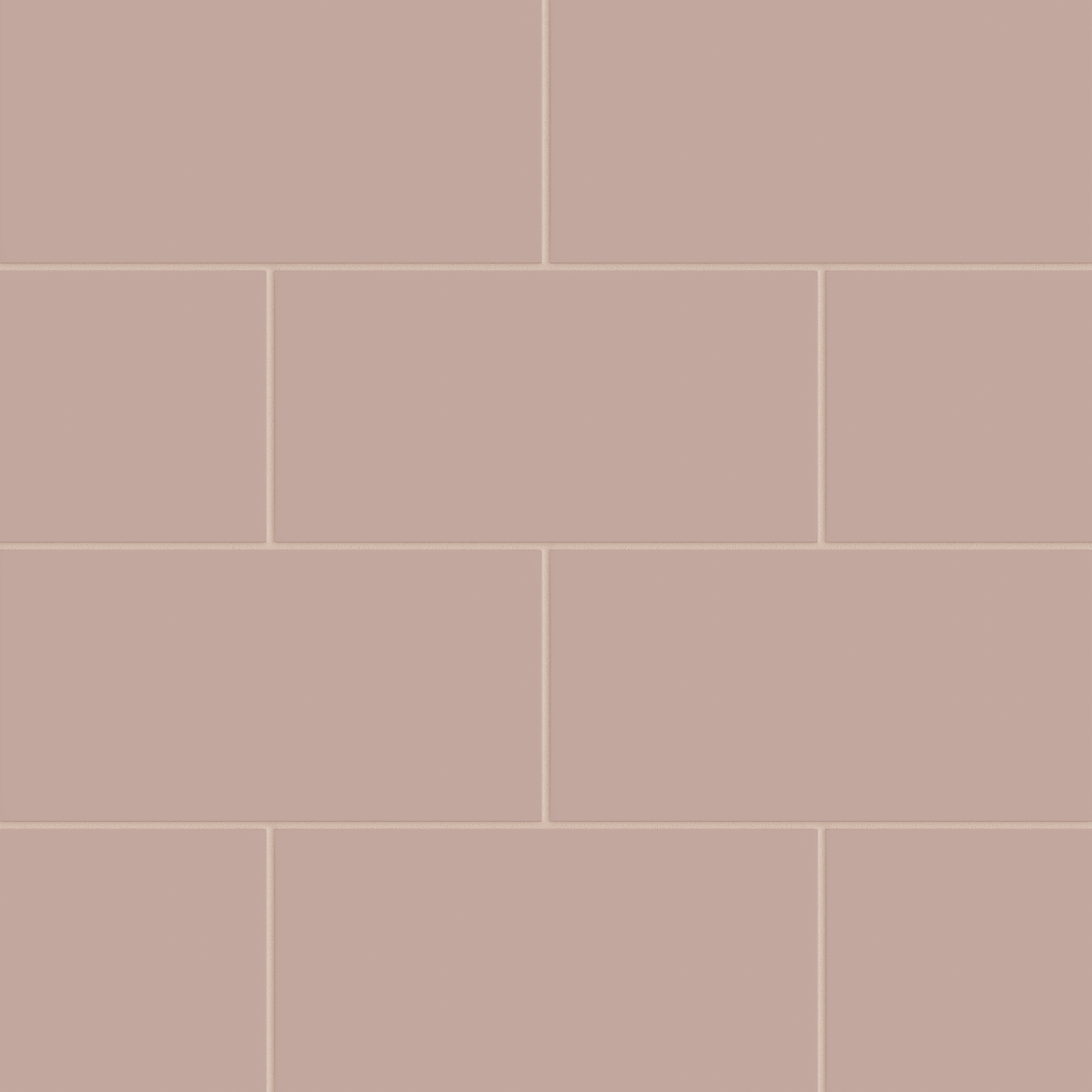 6x12 Natural Press Ceramic Tile in Red Jasper Matte