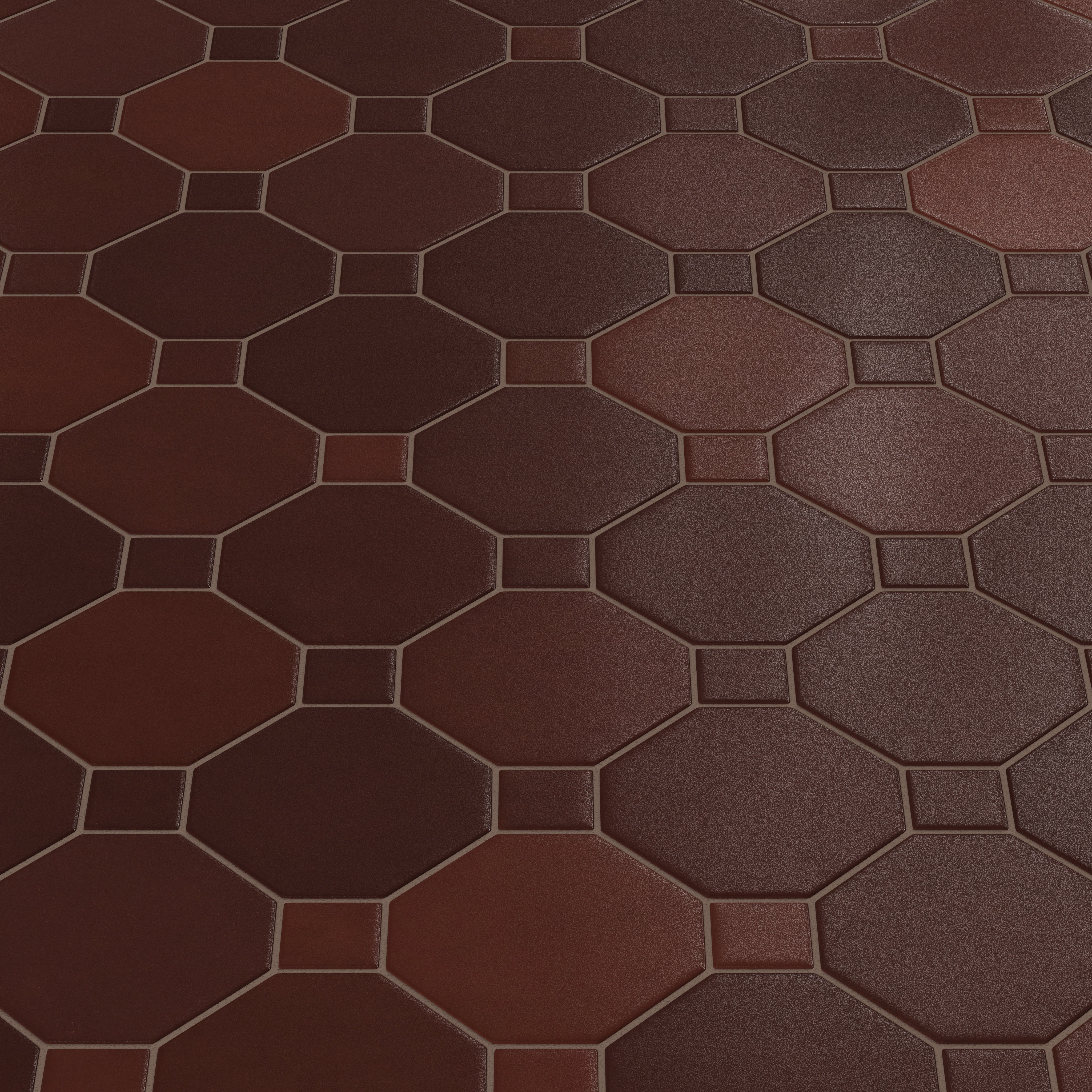 Gramercy Original Ceramic Tile in Redwood