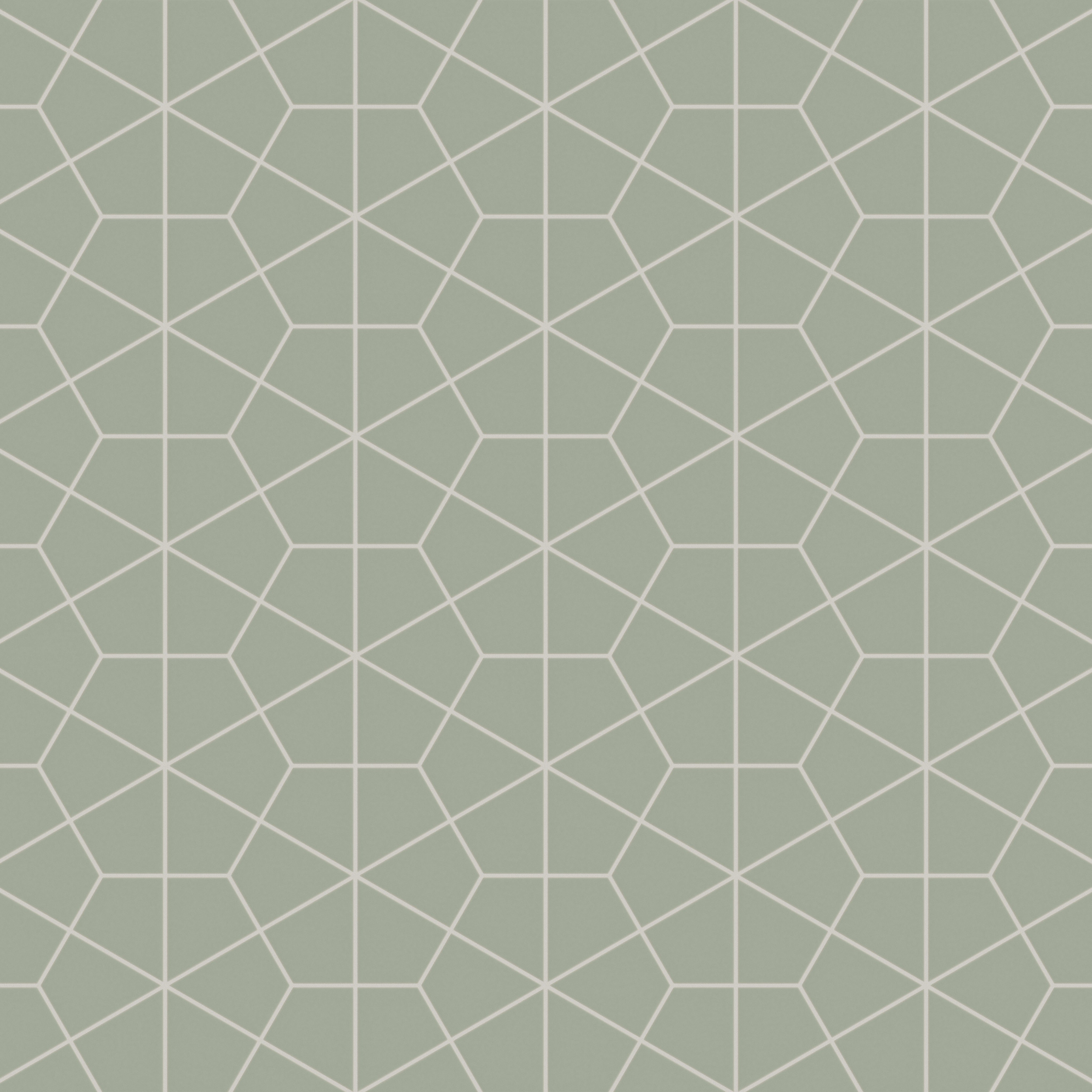 Hexite Original Ceramic Tile in Rosemary Matte