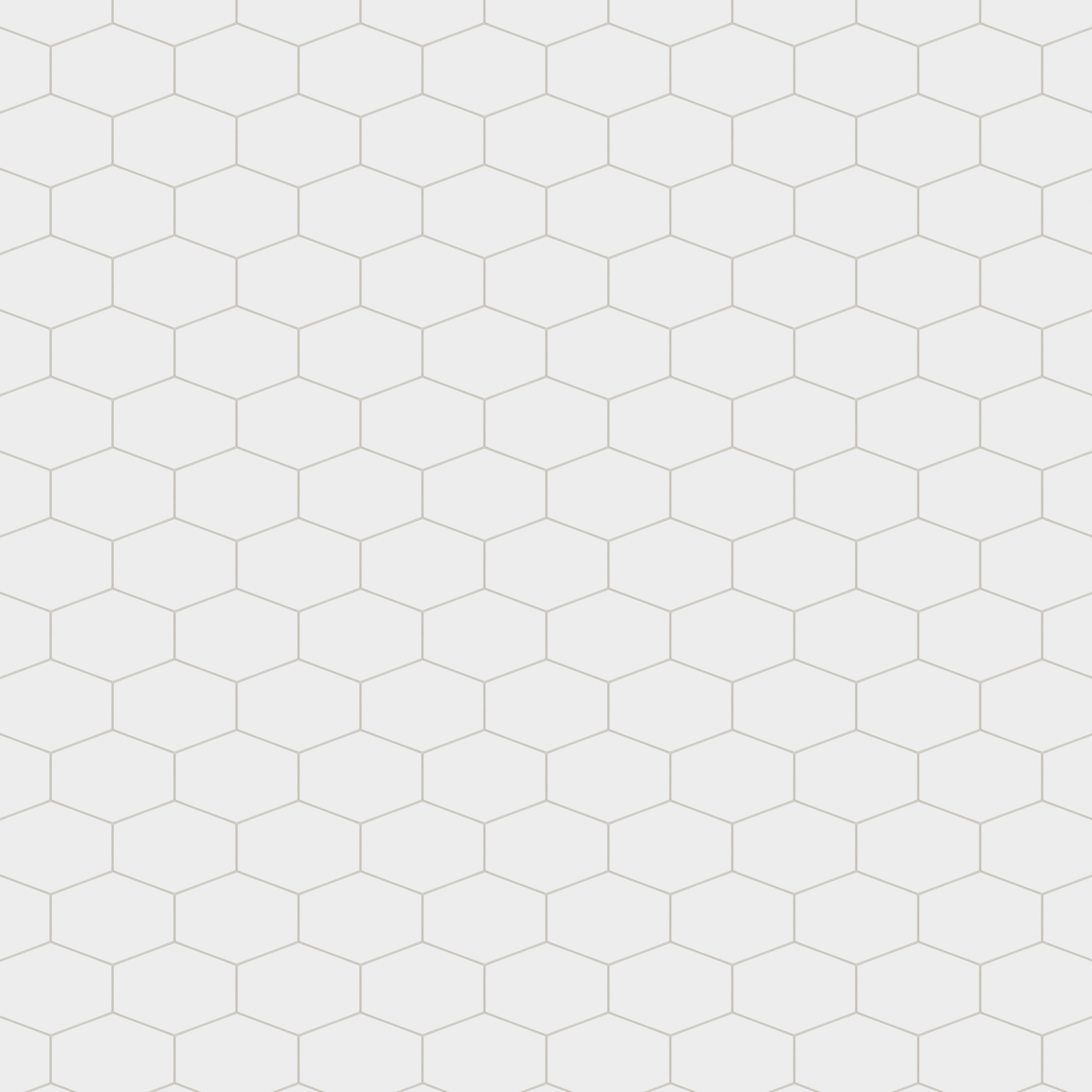 Elongated Hexagon Natural Press Ceramic Tile in Salt Creek Matte