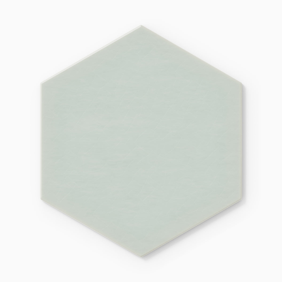 8" Hexagon Original Ceramic Tile in Salton Sea Gloss