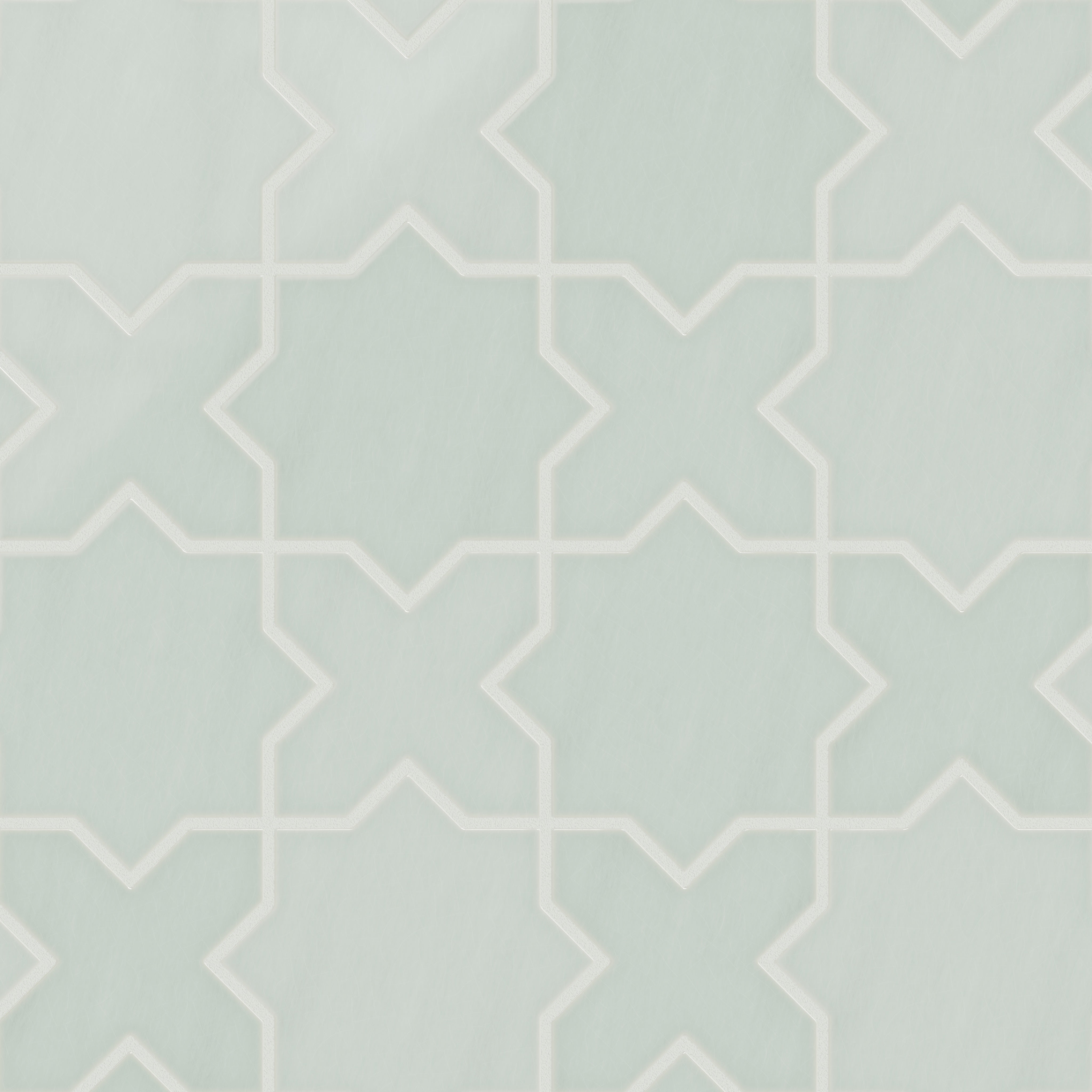 Star & Cross Original Ceramic Tile in Salton Sea Gloss