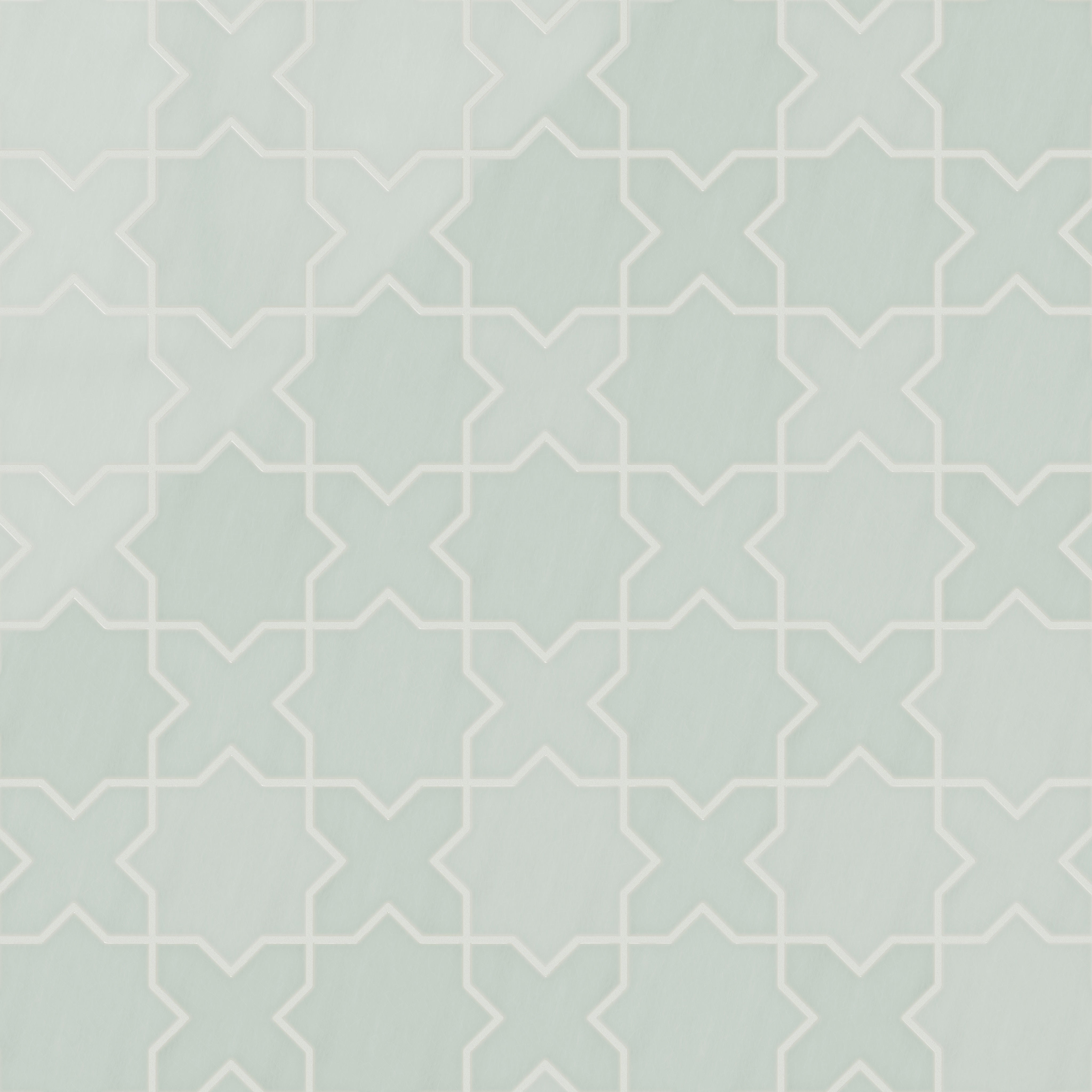 Star & Cross Original Ceramic Tile in Salton Sea Gloss