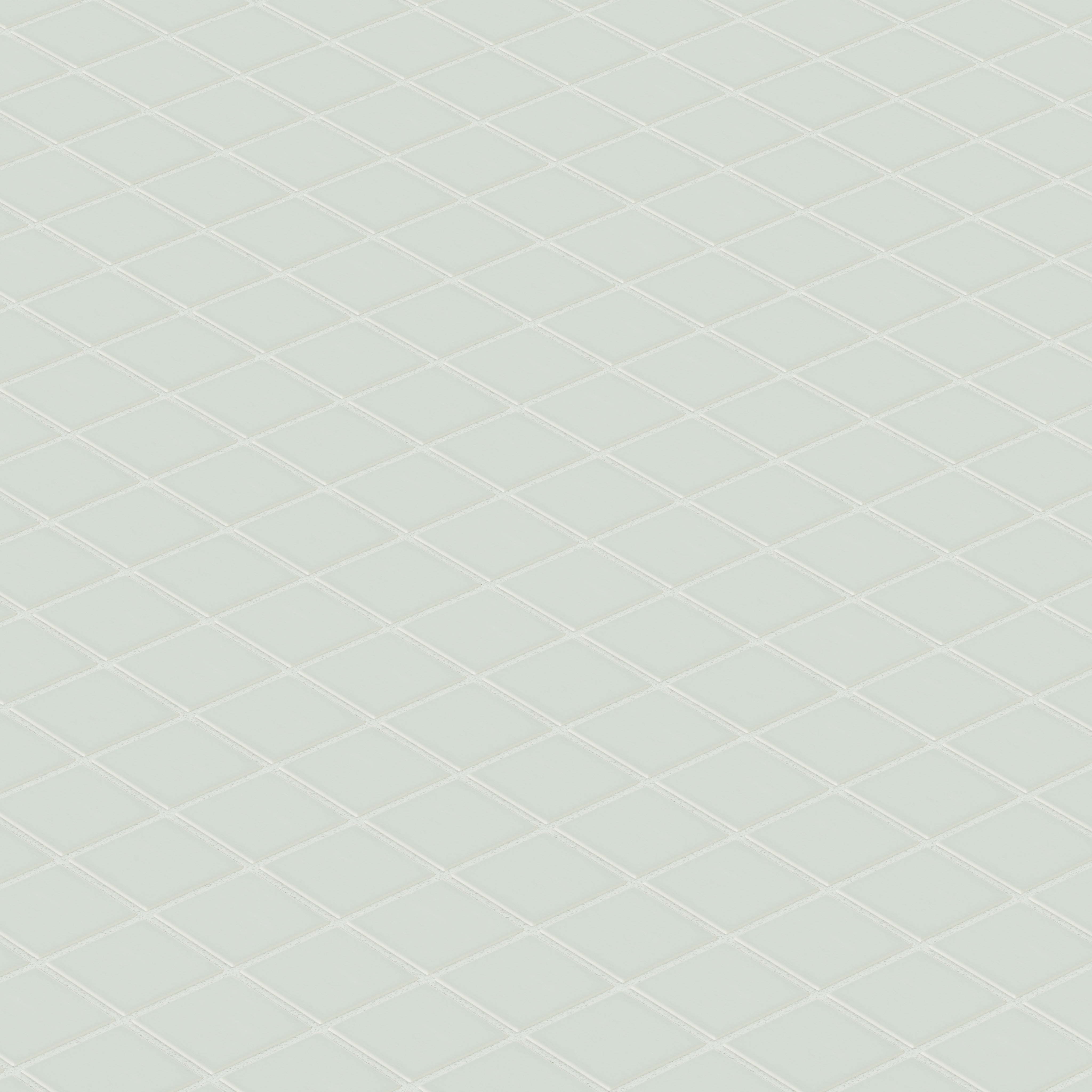 2x2 Straight Set Sheeted Original Ceramic Mosaic Tile in Salton Sea Matte