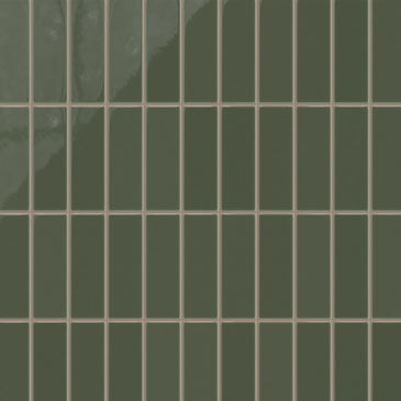 2x6 Natural Press Ceramic Tile in San Juan Gloss