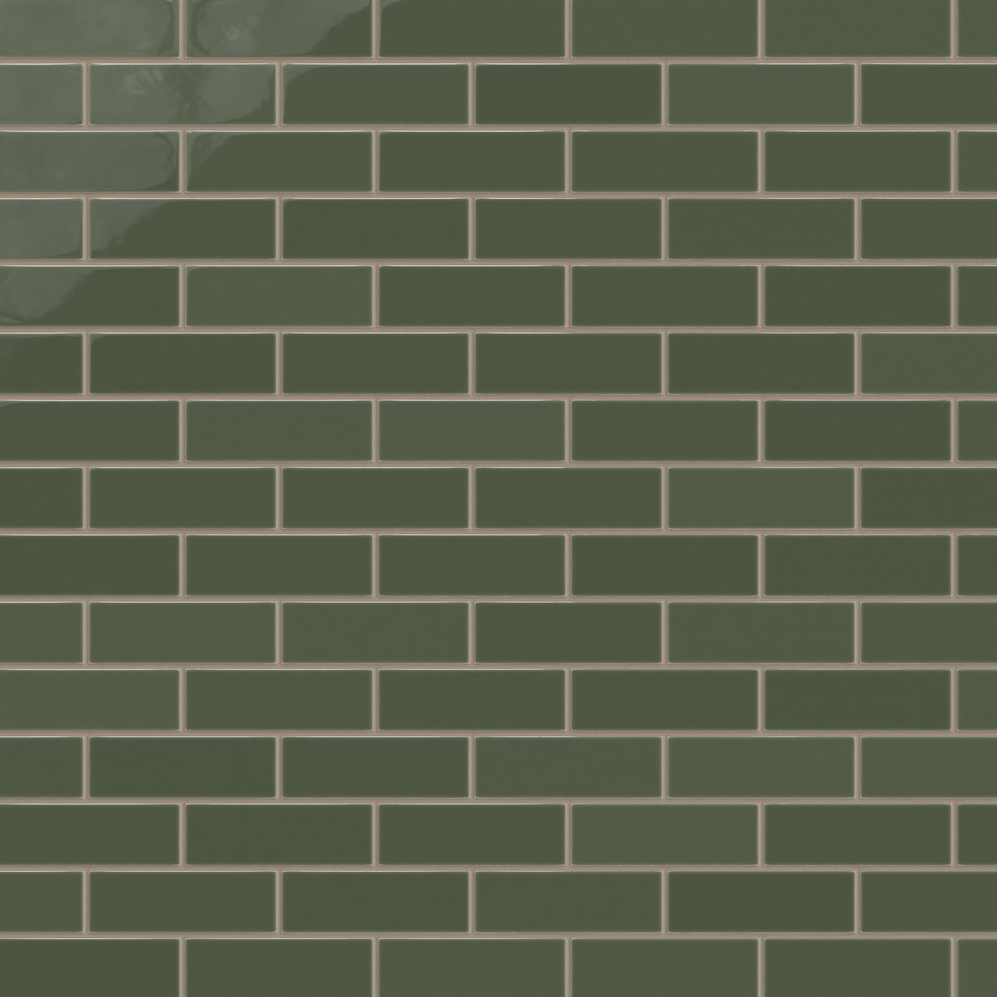 2x6 Natural Press Ceramic Tile in San Juan Gloss