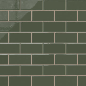 3x6 Natural Press Ceramic Tile in San Juan Gloss