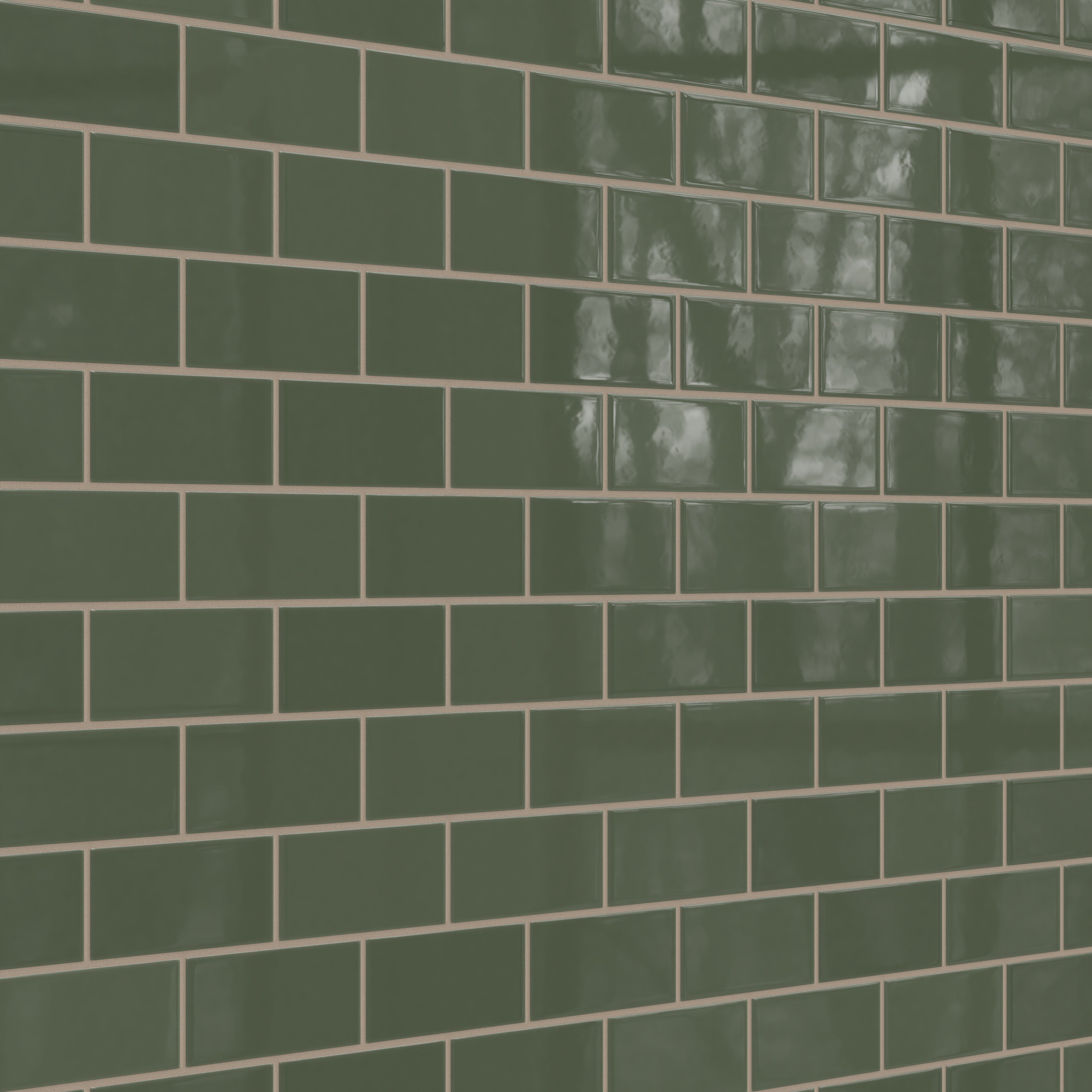 3x6 Natural Press Ceramic Tile in San Juan Gloss