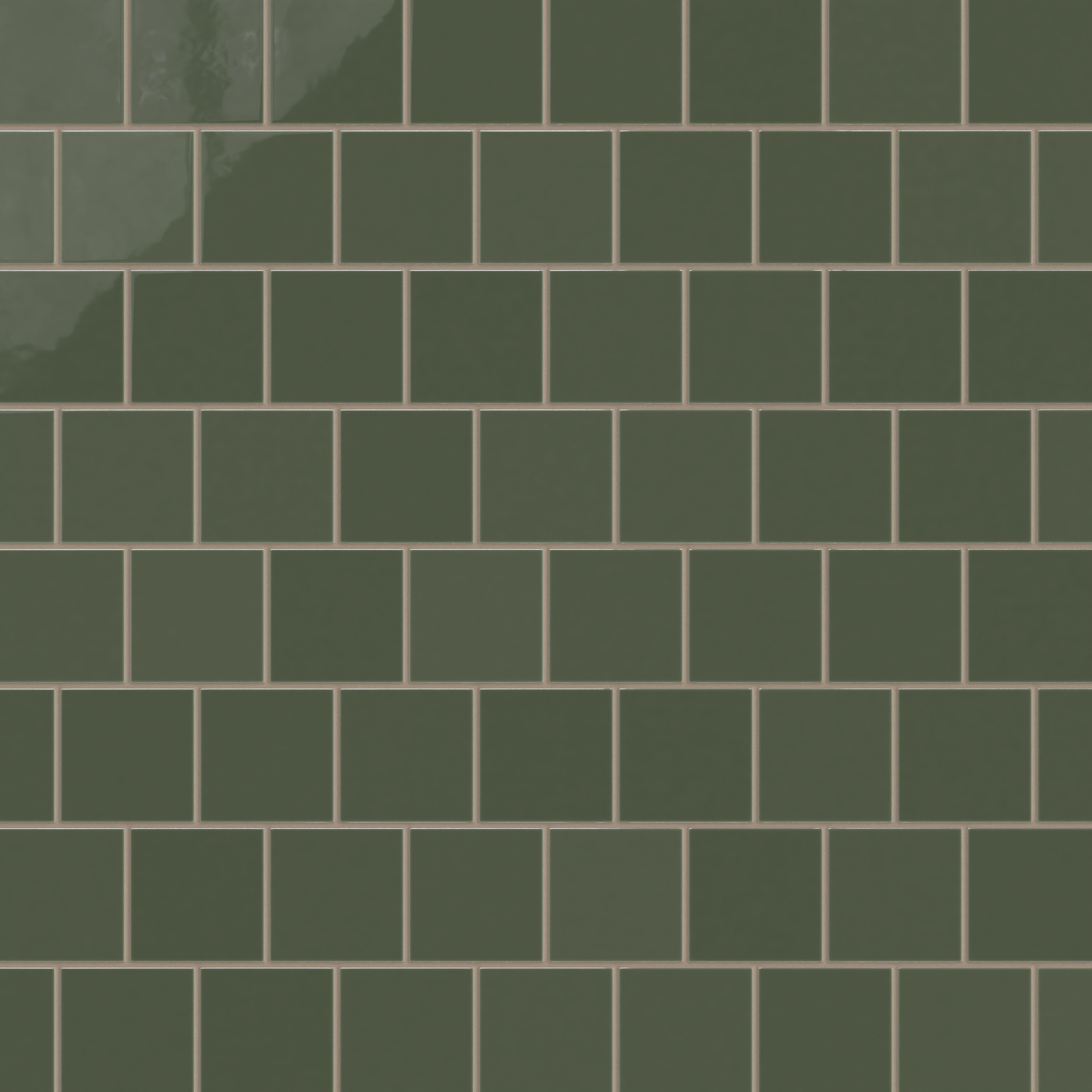 4x4 Natural Press Ceramic Tile in San Juan Gloss