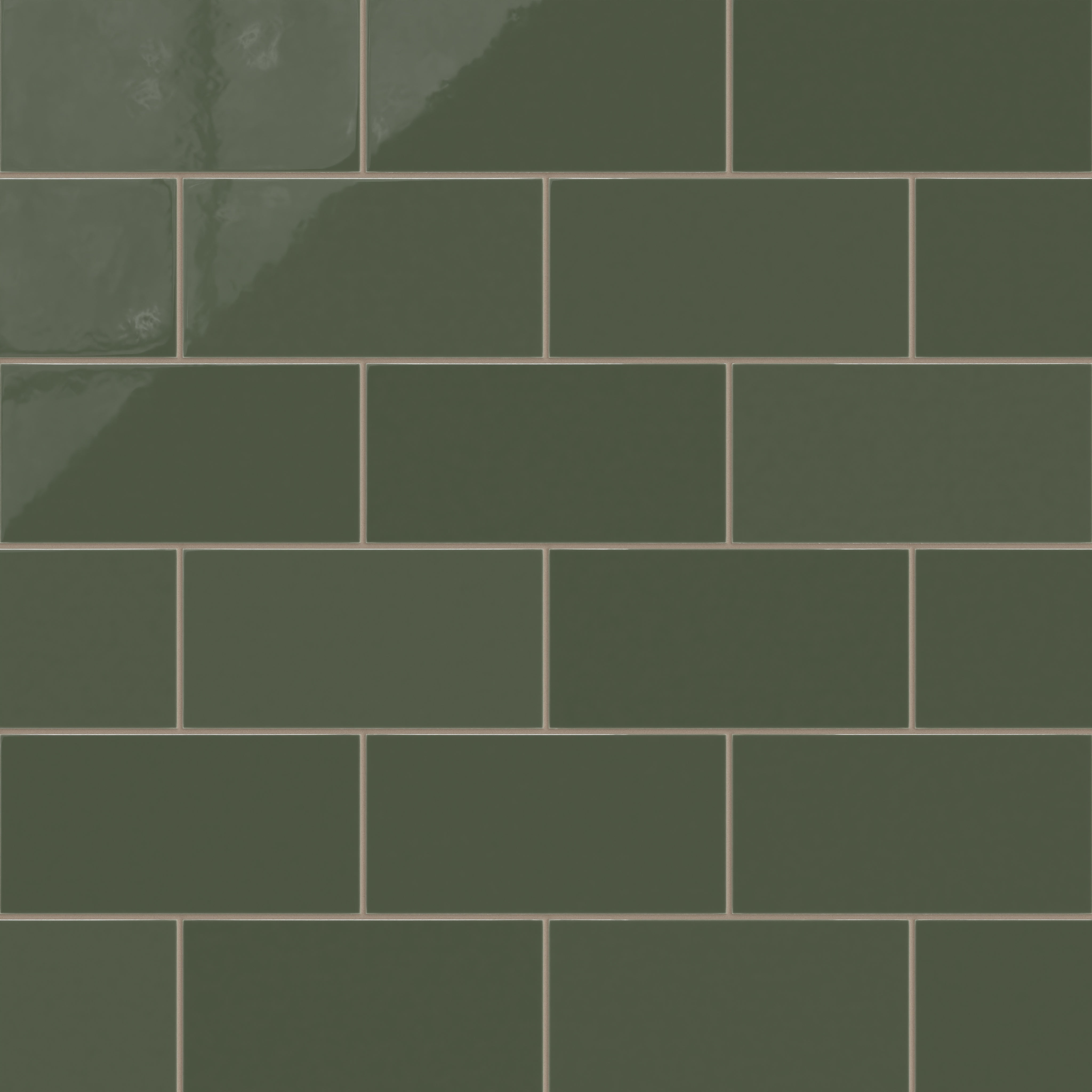 6x12 Natural Press Ceramic Tile in San Juan Gloss