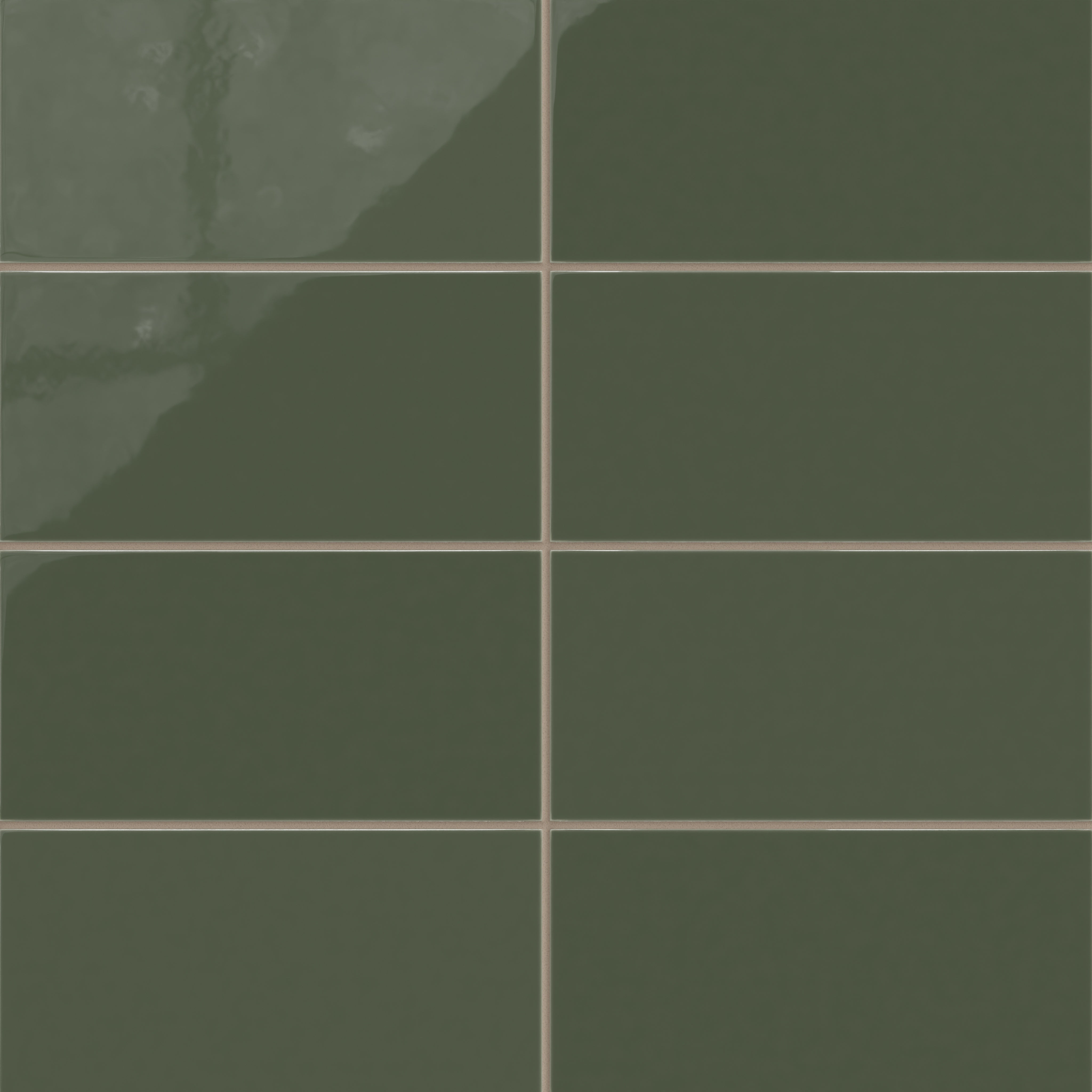 6x12 Natural Press Ceramic Tile in San Juan Gloss