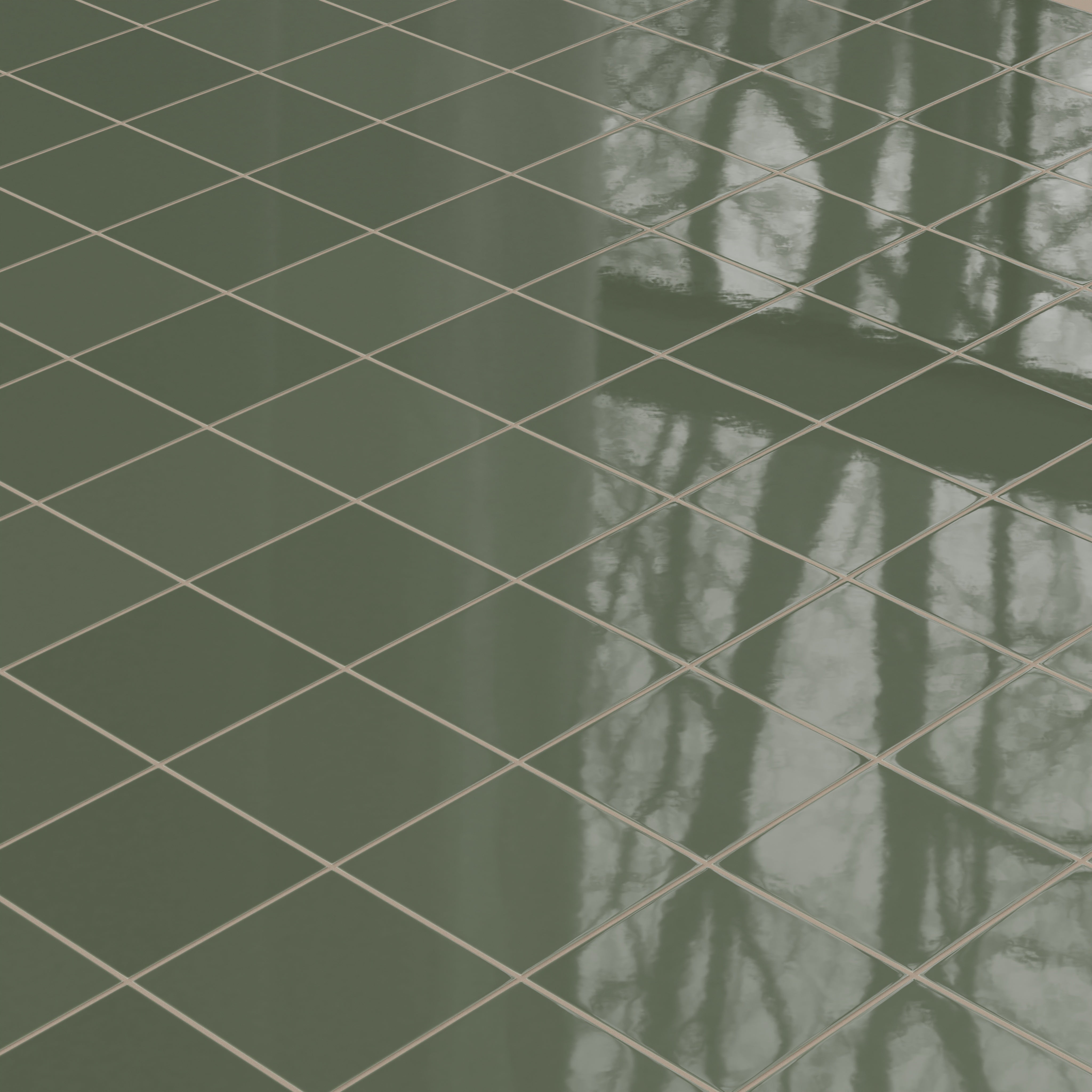8x8 Natural Press Ceramic Tile in San Juan Gloss