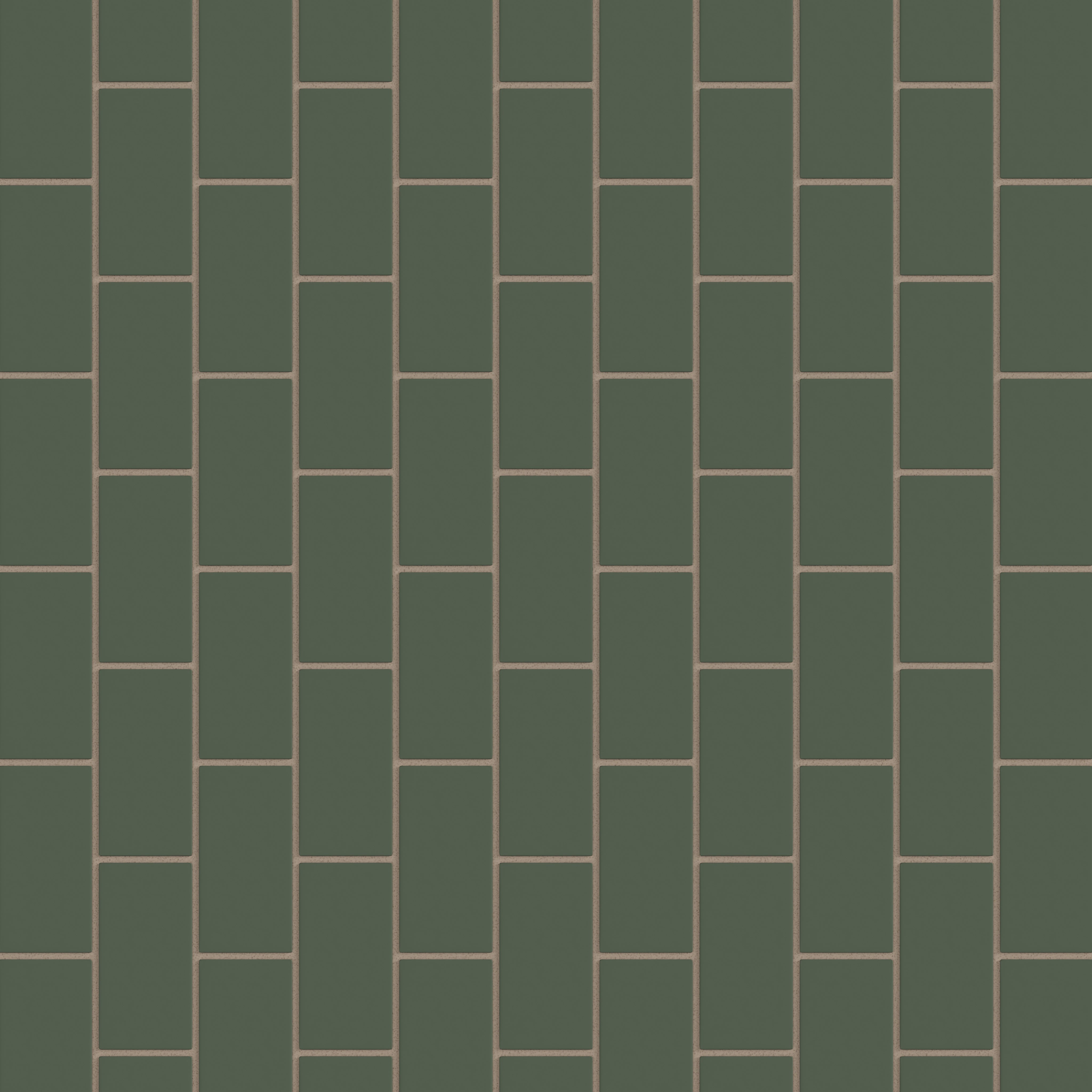 2x4 Half Offset Sheeted Natural Press Ceramic Mosaic Tile in San Juan Matte