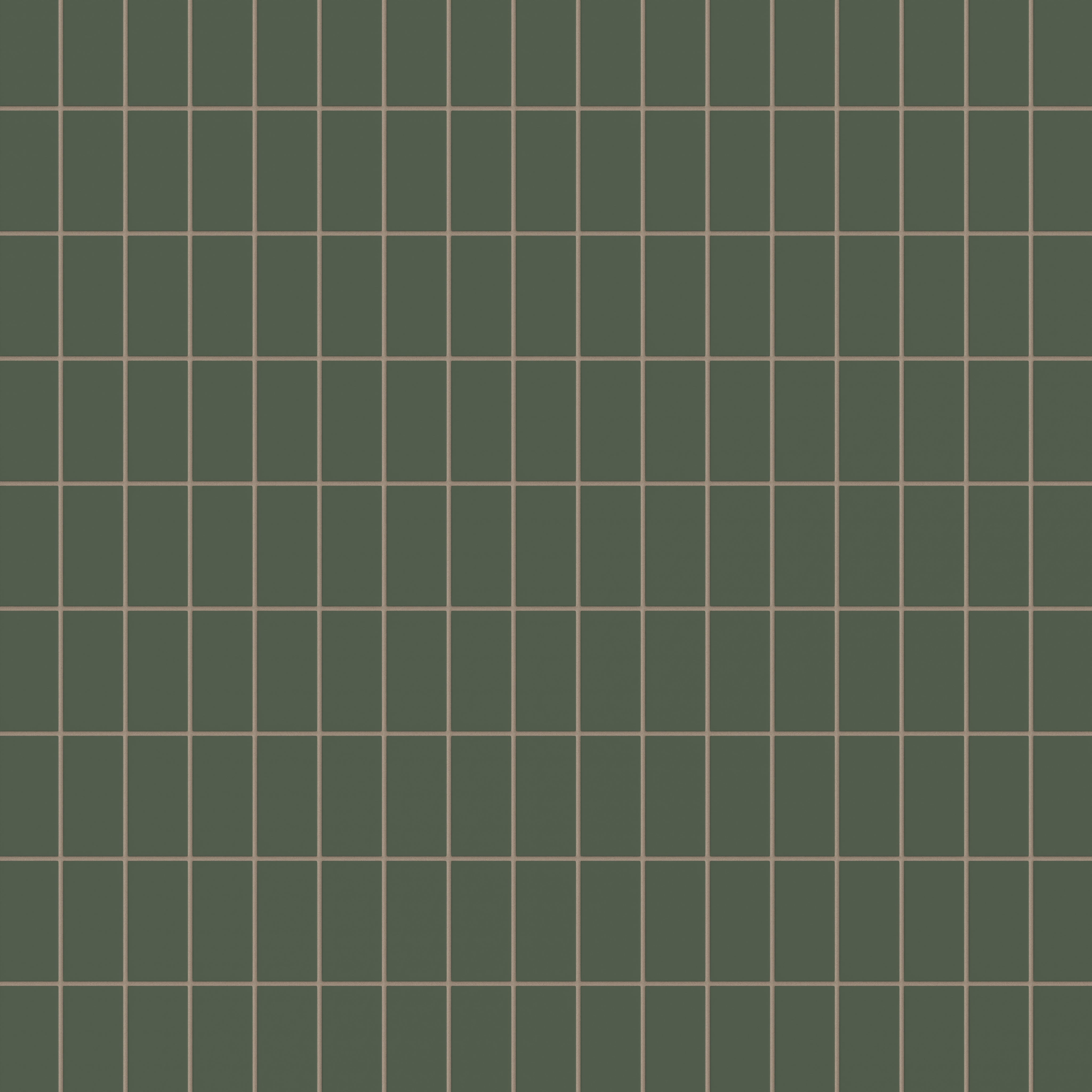 2x4 Straight Set Sheeted Natural Press Ceramic Mosaic Tile in San Juan Matte