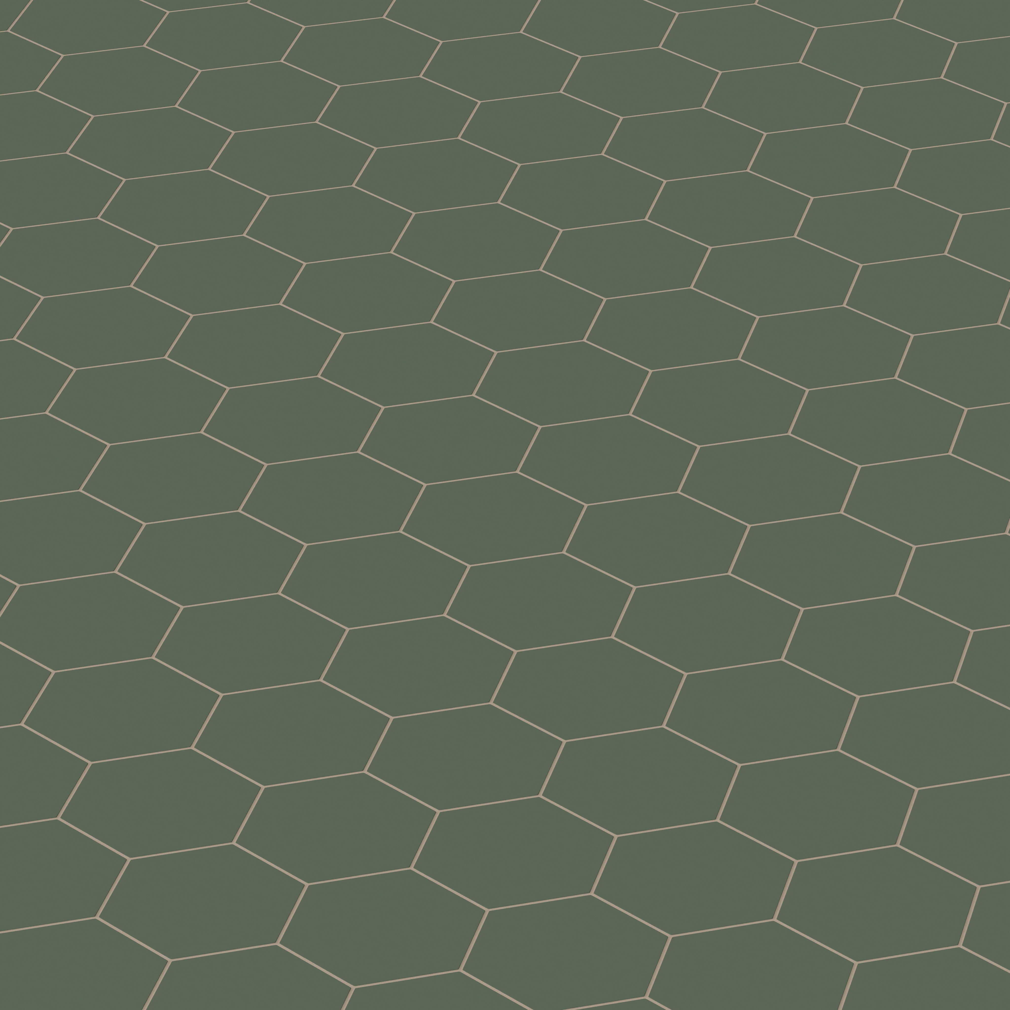 8" Hexagon Natural Press Ceramic Tile in San Juan Matte