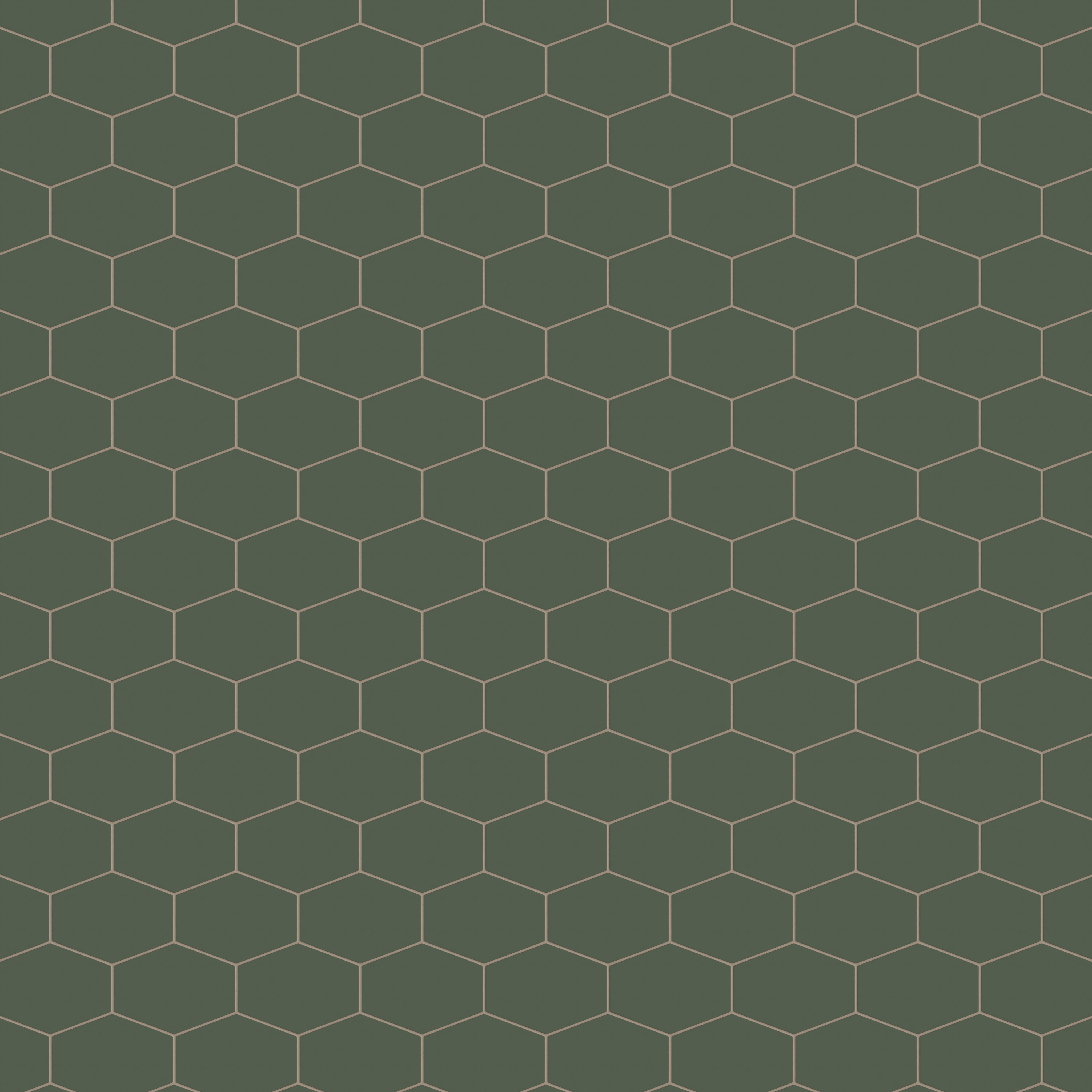 Elongated Hexagon Natural Press Ceramic Tile in San Juan Matte
