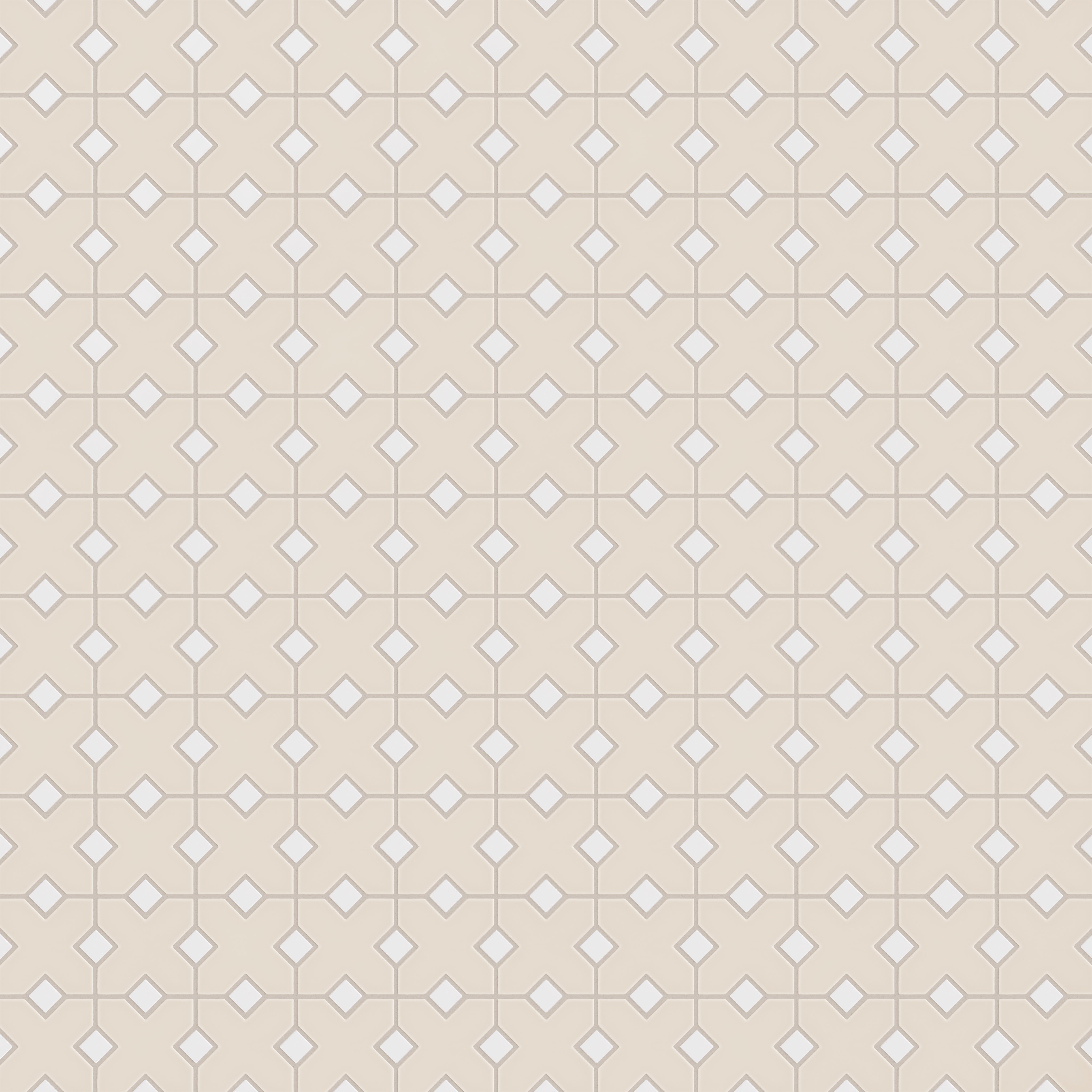 Hacienda Sheeted Original Ceramic Tile in Sand Dune Matte & Calcite Matte