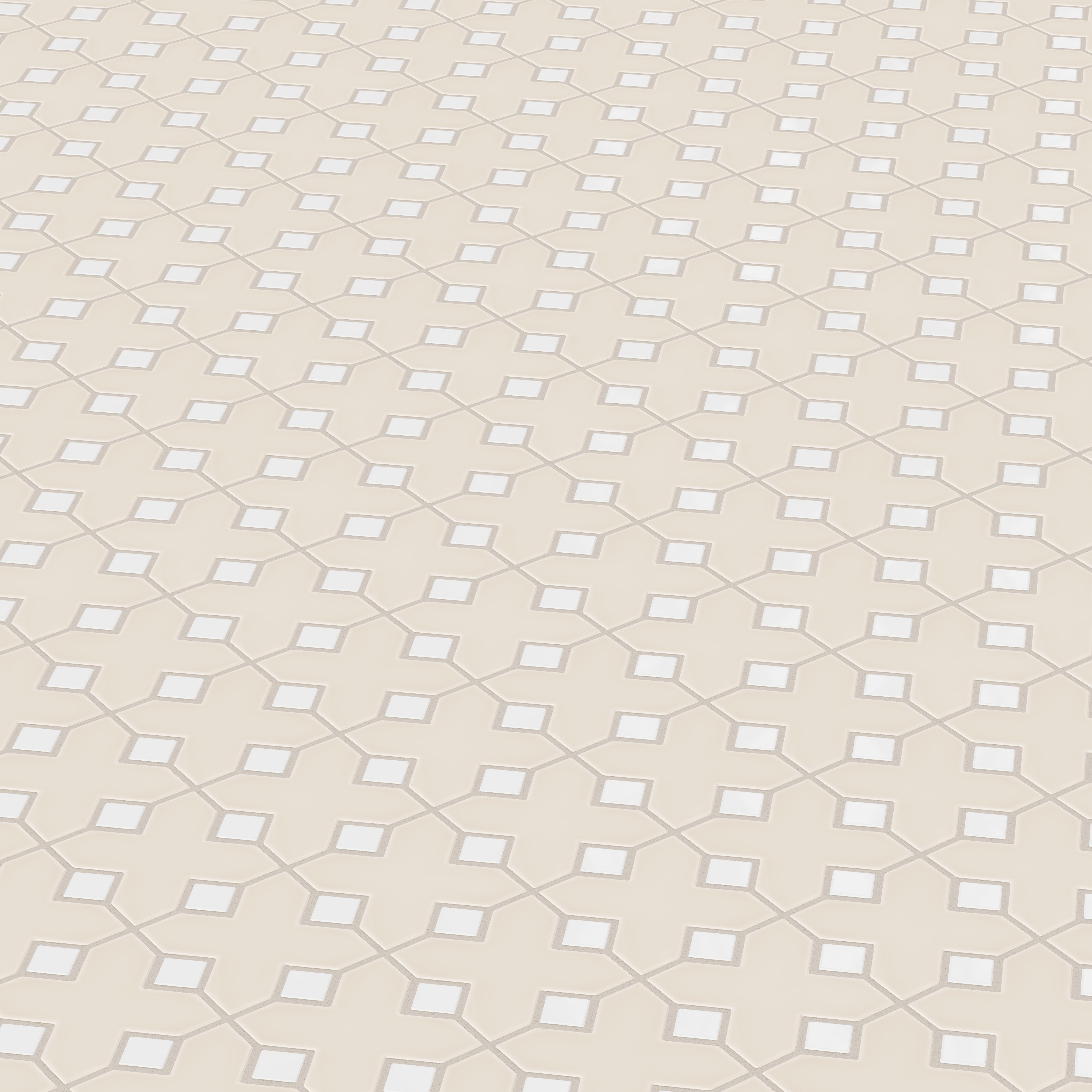 Hacienda Sheeted Original Ceramic Tile in Sand Dune Matte & Calcite Matte