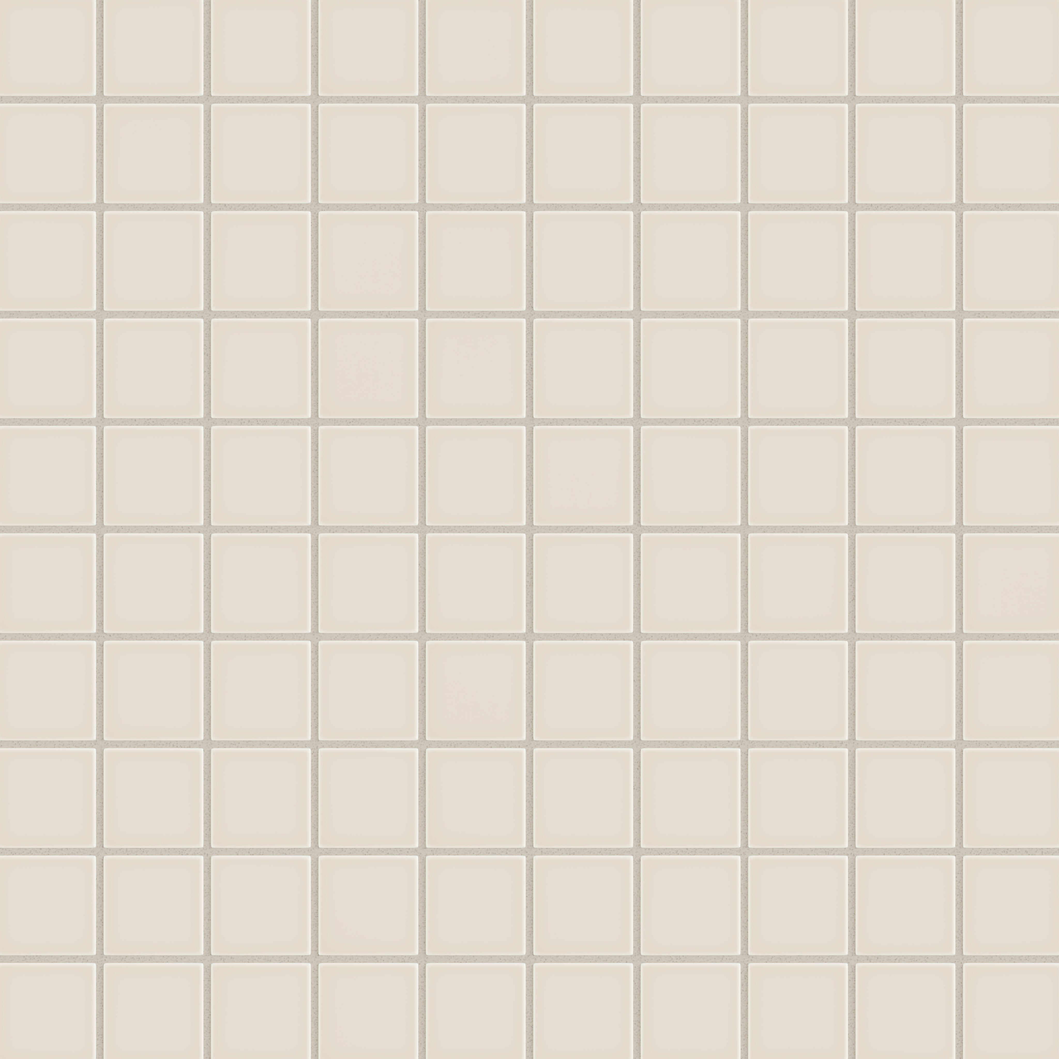 2x2 Straight Set Sheeted Original Ceramic Mosaic Tile in Sand Dune Matte
