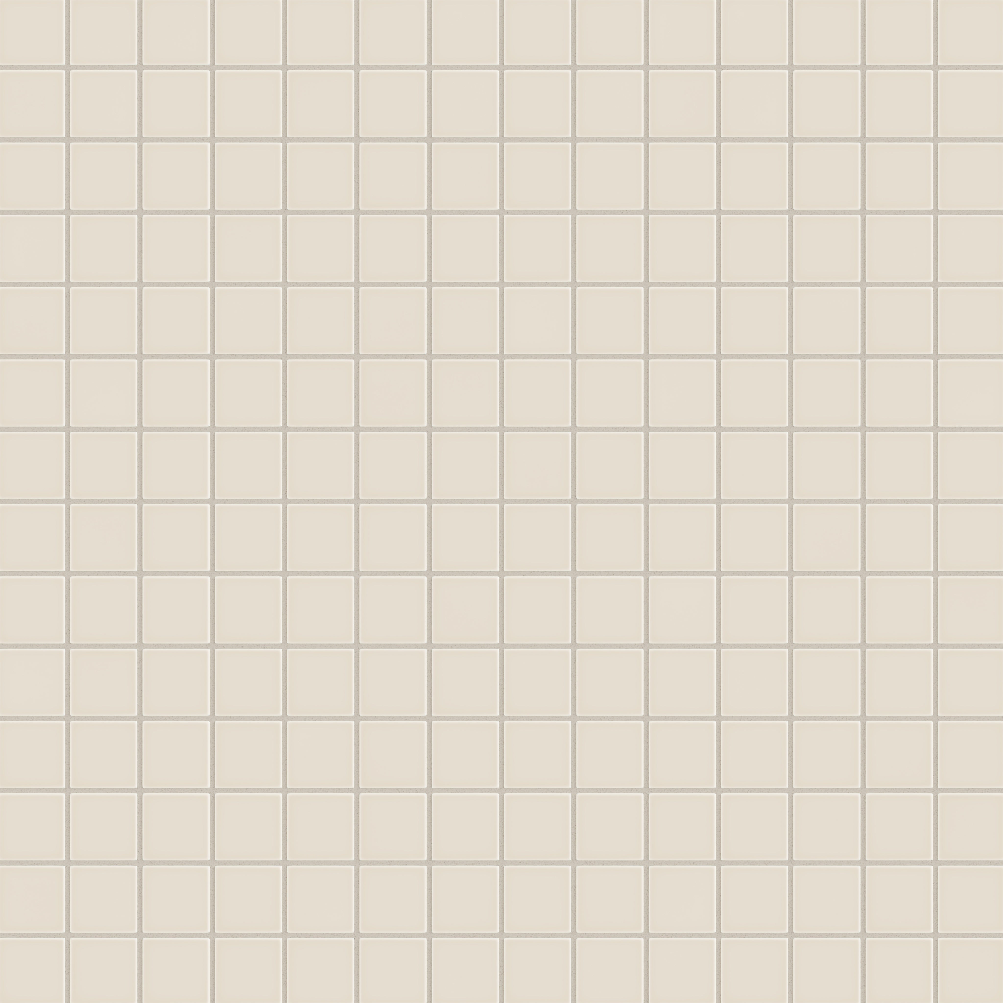 2x2 Straight Set Sheeted Original Ceramic Mosaic Tile in Sand Dune Matte